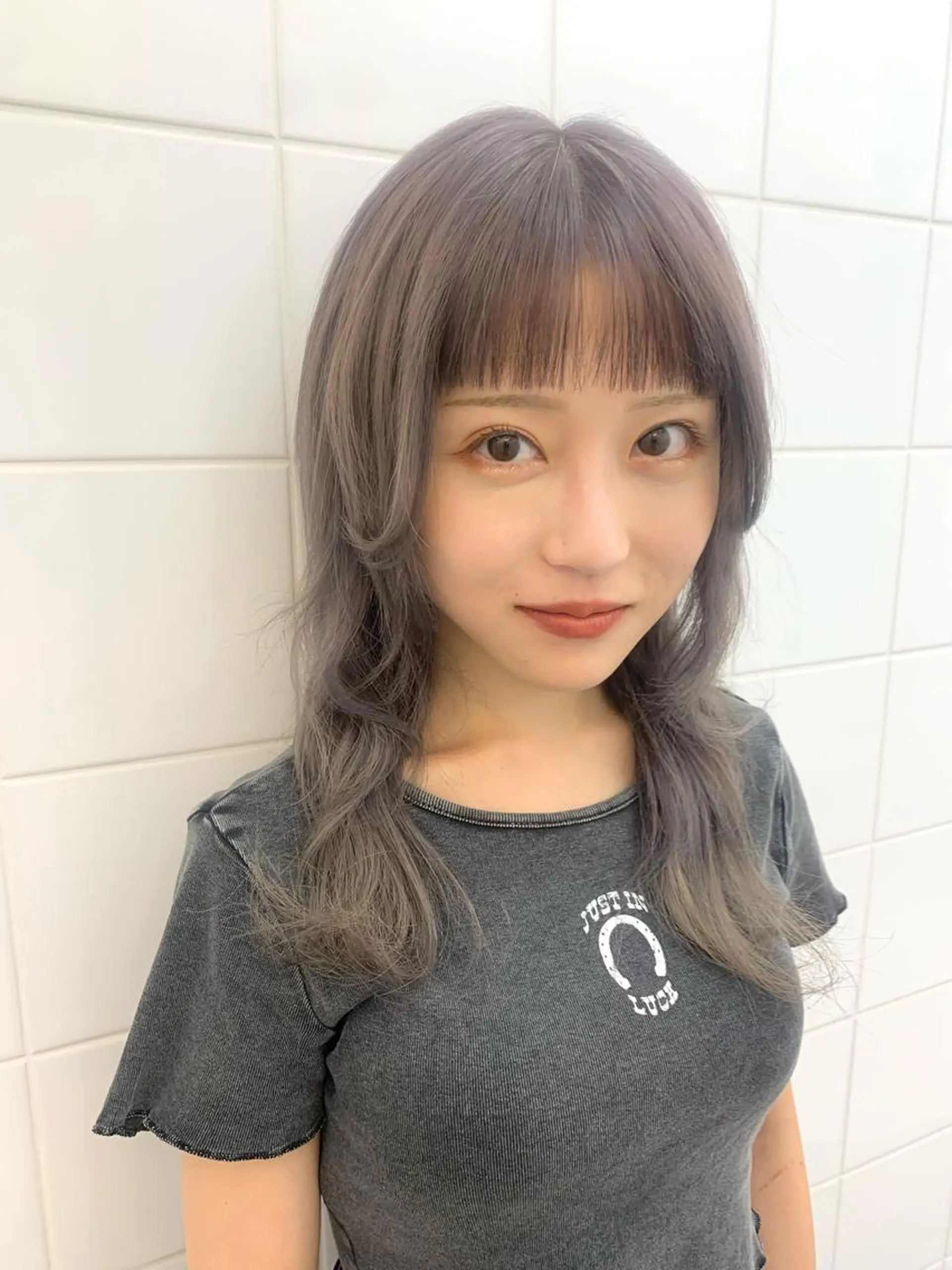 ロング カラー ヘアアレンジ 🧨ブリーチー×ボブ レイヤー💎じゅえるのヘアスタイル