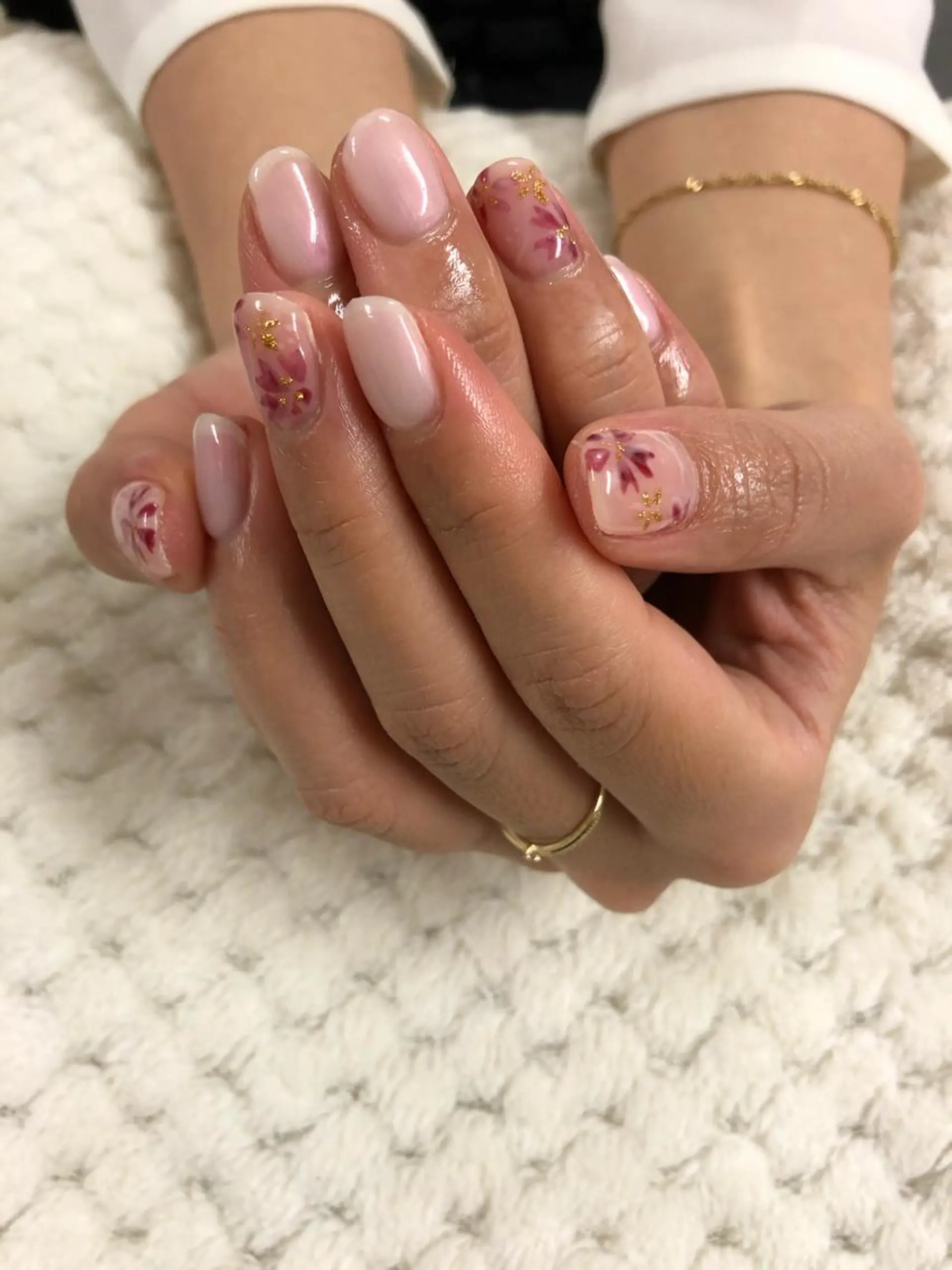 ネイル フラワーネイル ono megumiのネイルデザイン