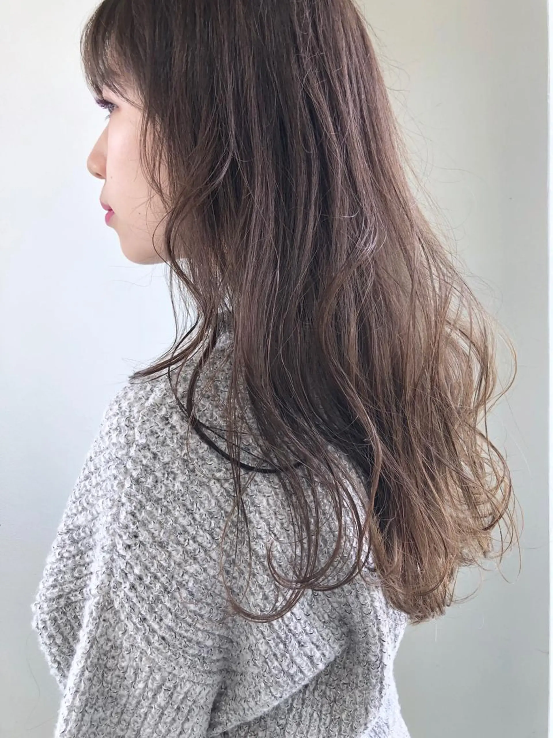 ロング ヘアカラー トリートメント 小澤大輔 YOLO hairのヘアスタイル