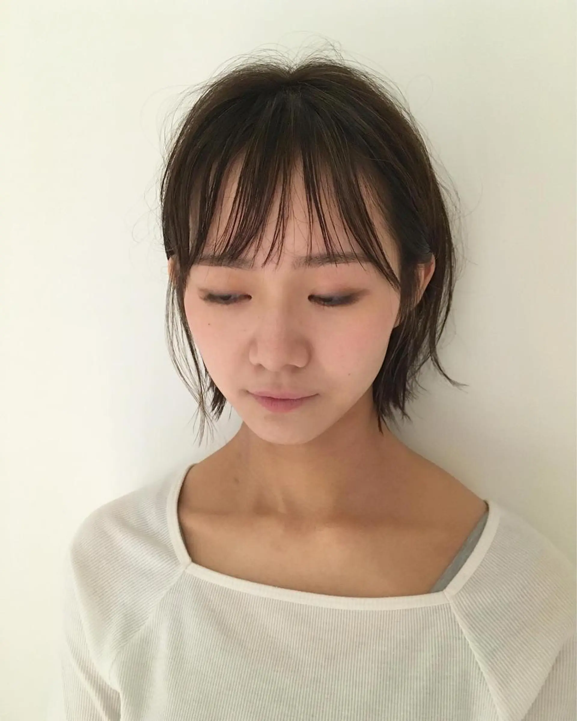 ミディアム カラー ハイライトカラー ハイライト Batta所属・坂上 岳のヘアスタイル