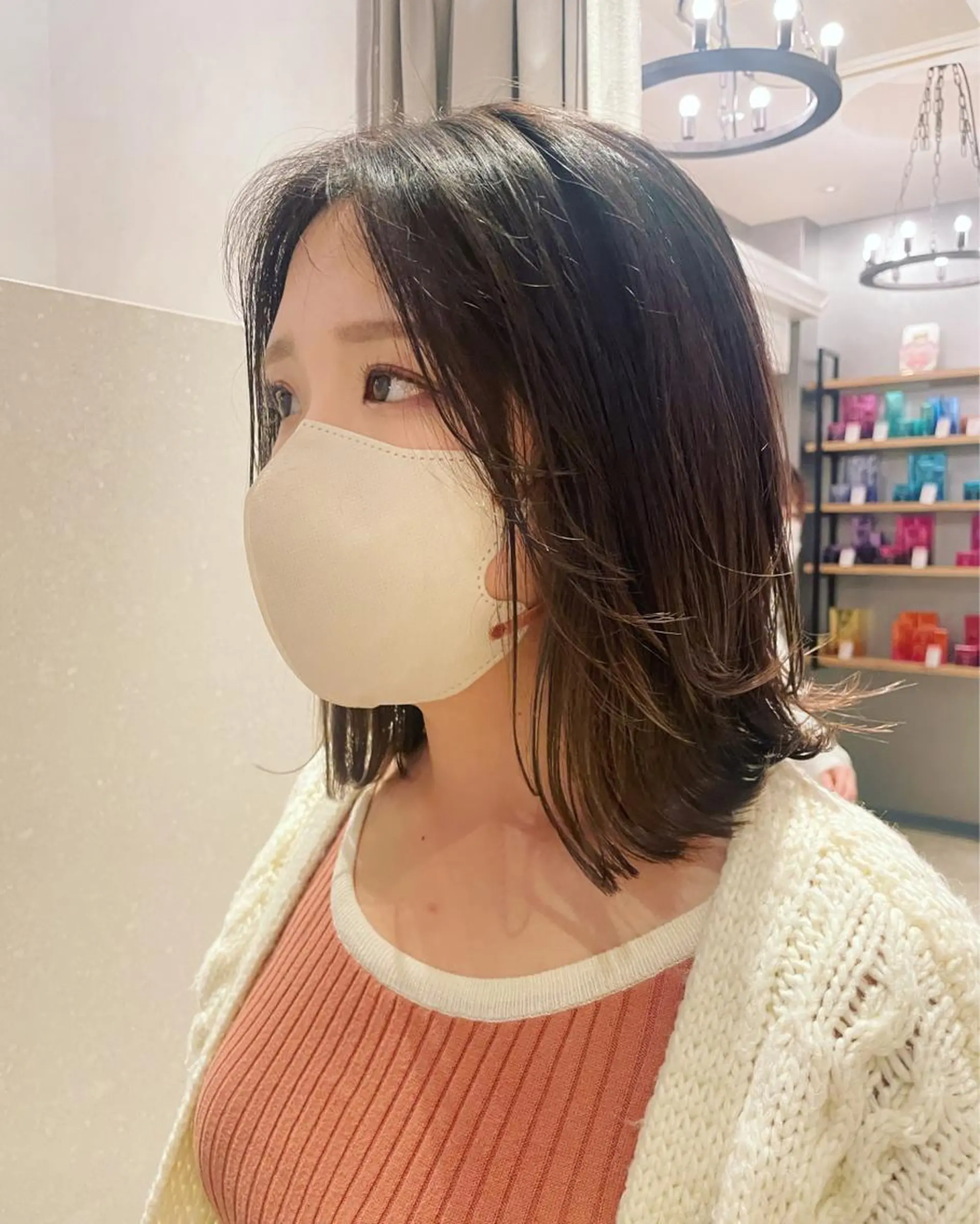 ショート カラー ノンダメージサロン/ 豊中/美容室のヘアスタイル