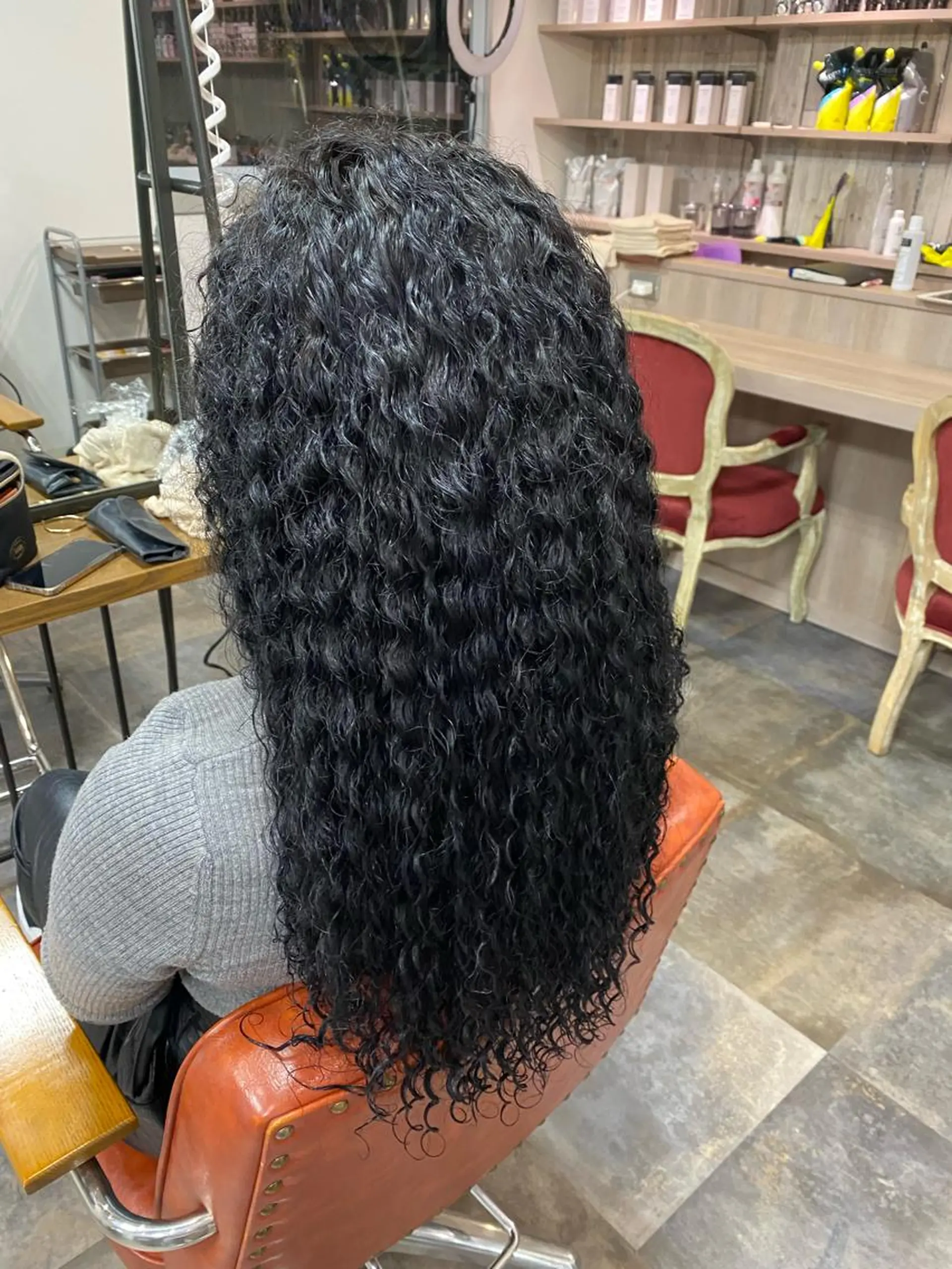 ロング ヘアカラー ハイトーンボブ Mizuki.のヘアスタイル