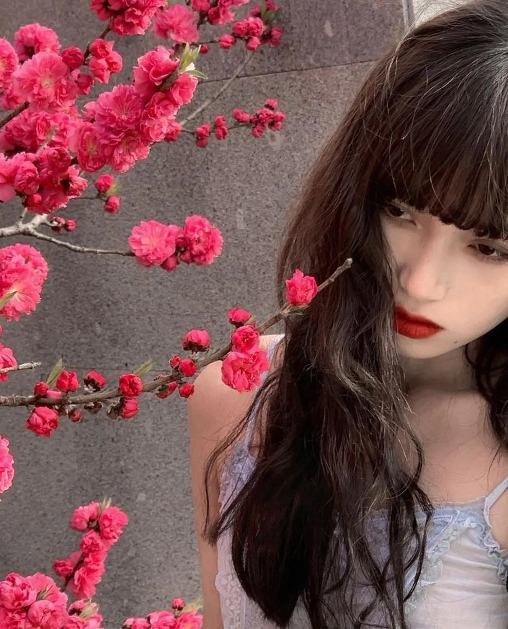 カラー 莉乃/縮毛矯正/髪質 改善/艶カラーのヘアスタイル