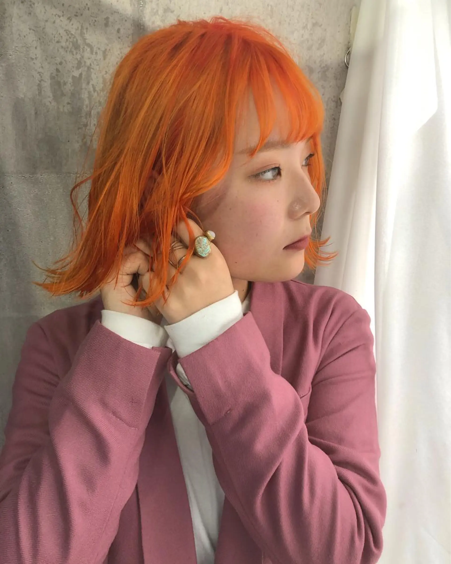 ショート ヘアカラー Peyp所属・早瀬裕之 パーマのヘアスタイル