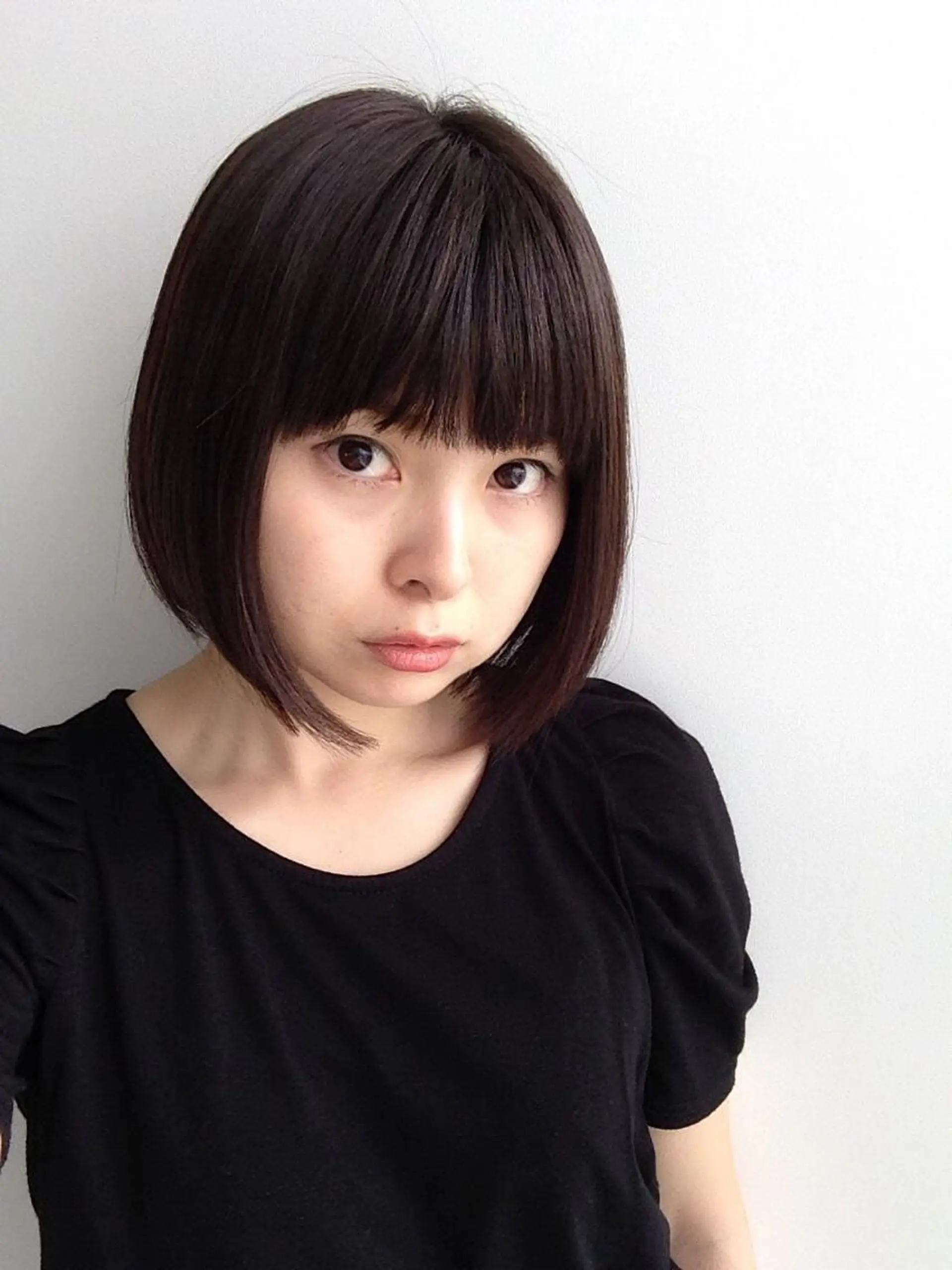 ショート 前下がりボブ ボブ jolie amieのヘアスタイル