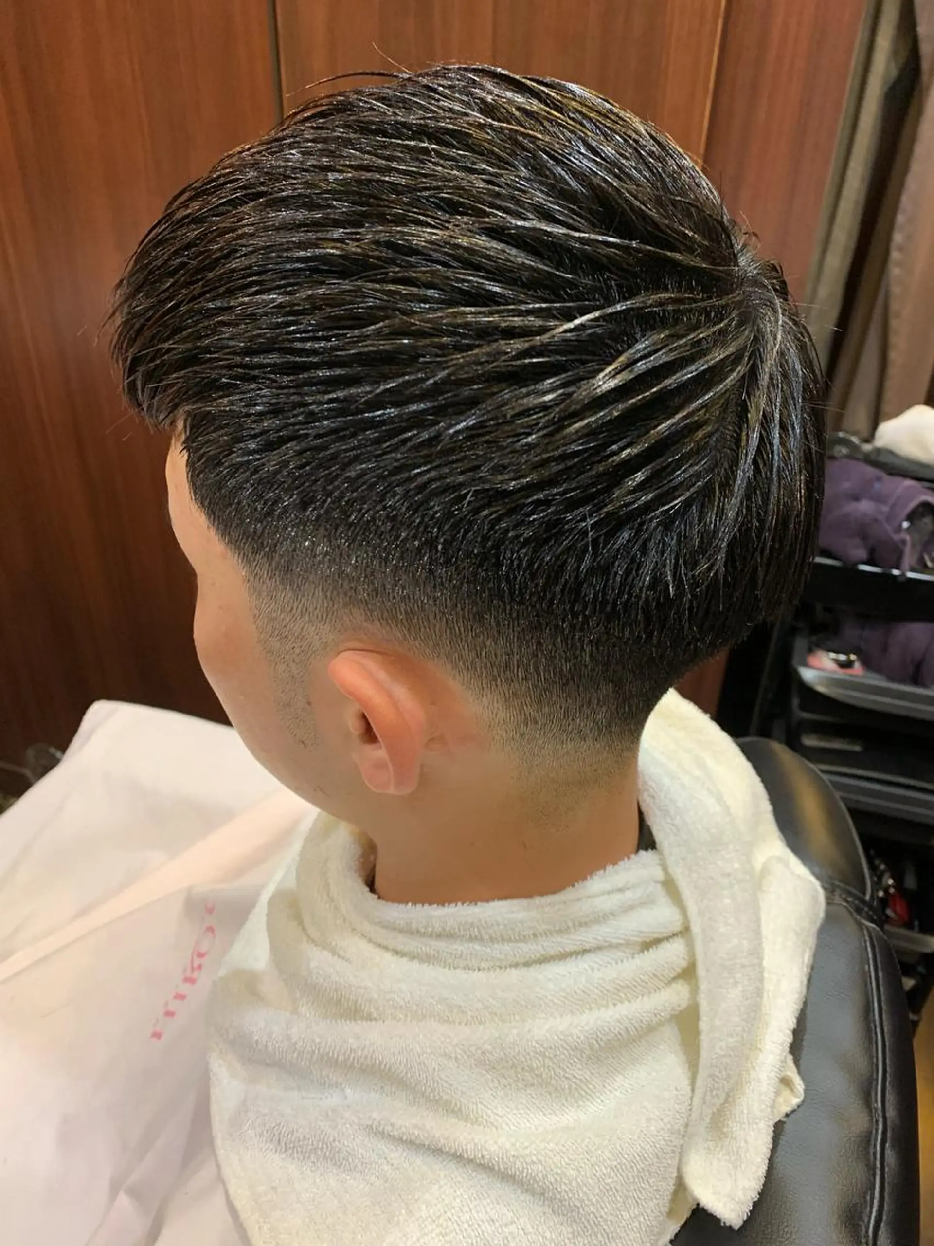ショート メンズ 羽木 隆徒のヘアスタイル