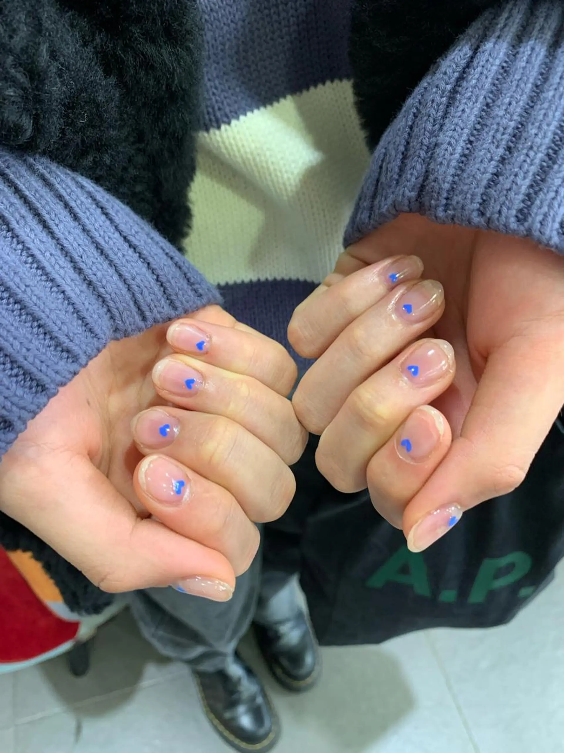 ネイル 海外girl🤎 透明感ベージュmaoのヘアスタイル