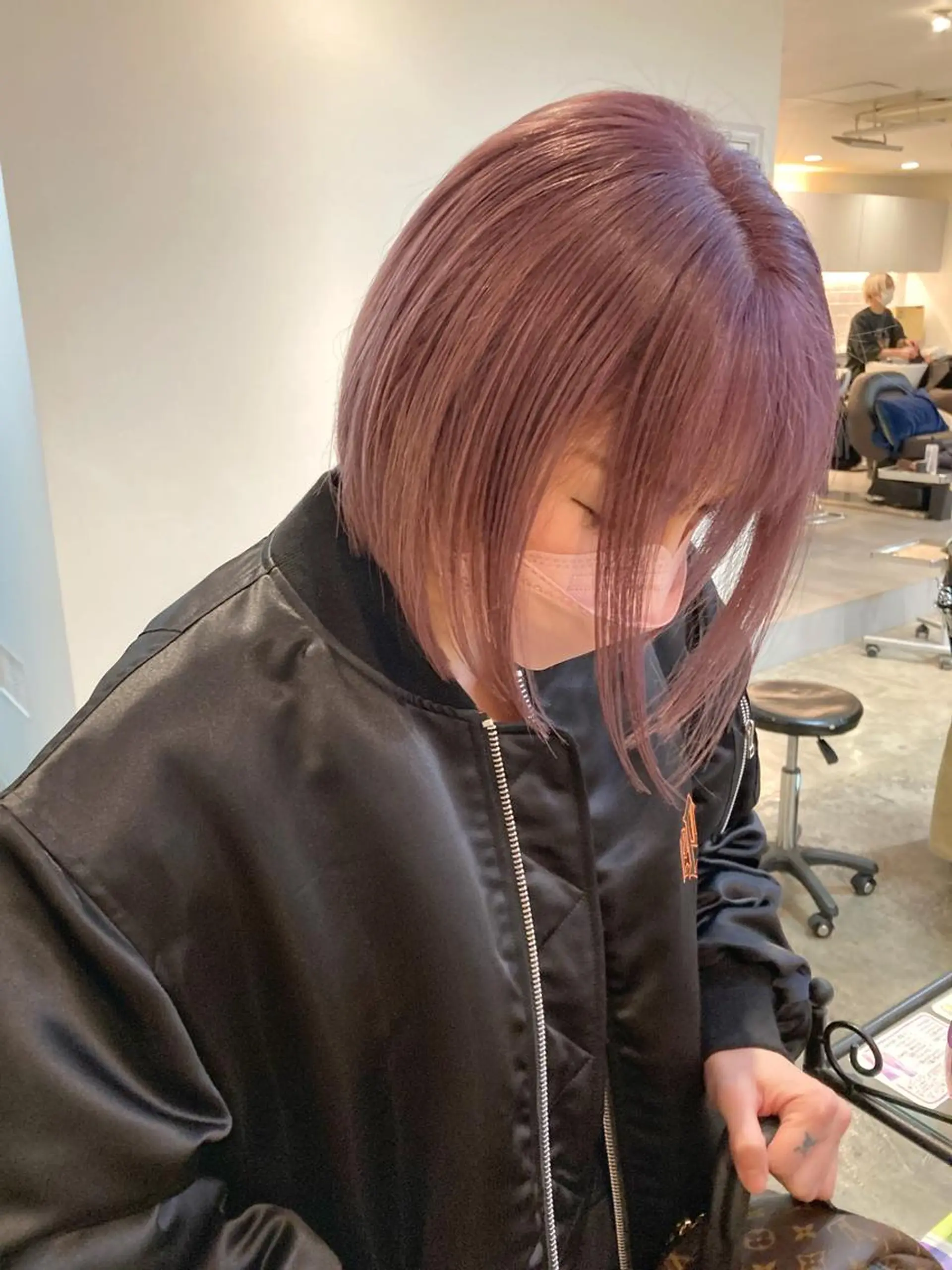 ショート カラー ラベンダーカラー ピンクカラー カット ヘアカラー カラーリスト菅野 竜矢🌈のヘアスタイル