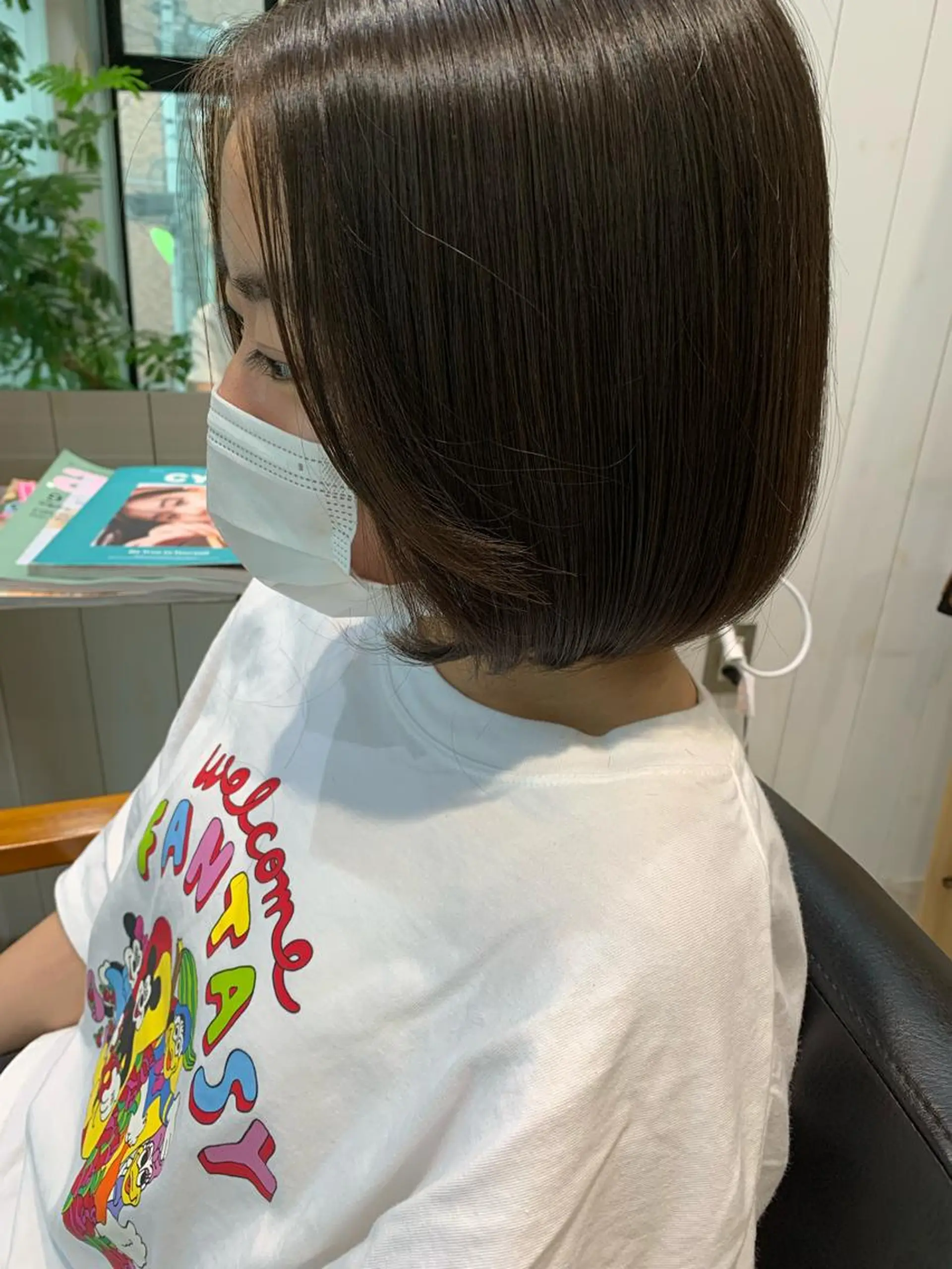 ショート ボブ ヒロミ/アレンジ/ アンニュイ/透け感のヘアスタイル