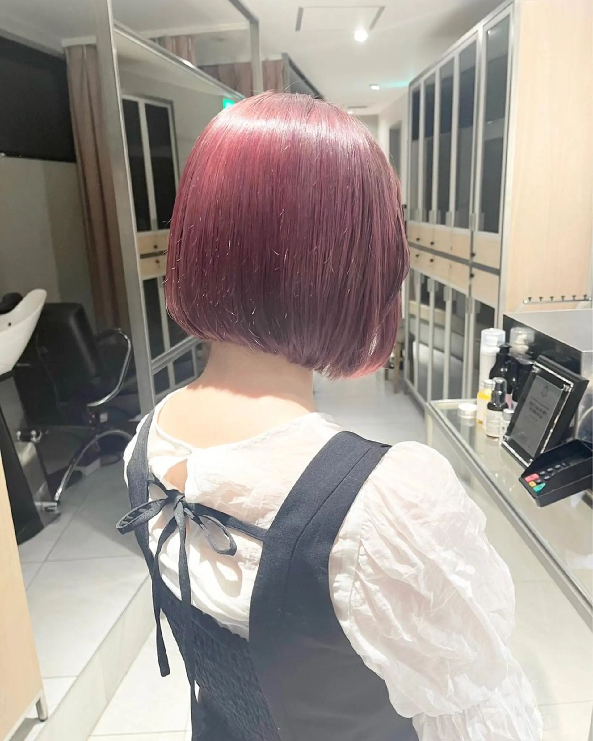 ショート カラー ブリーチ 🎀艶モテカラー🎀 彩季のヘアスタイル