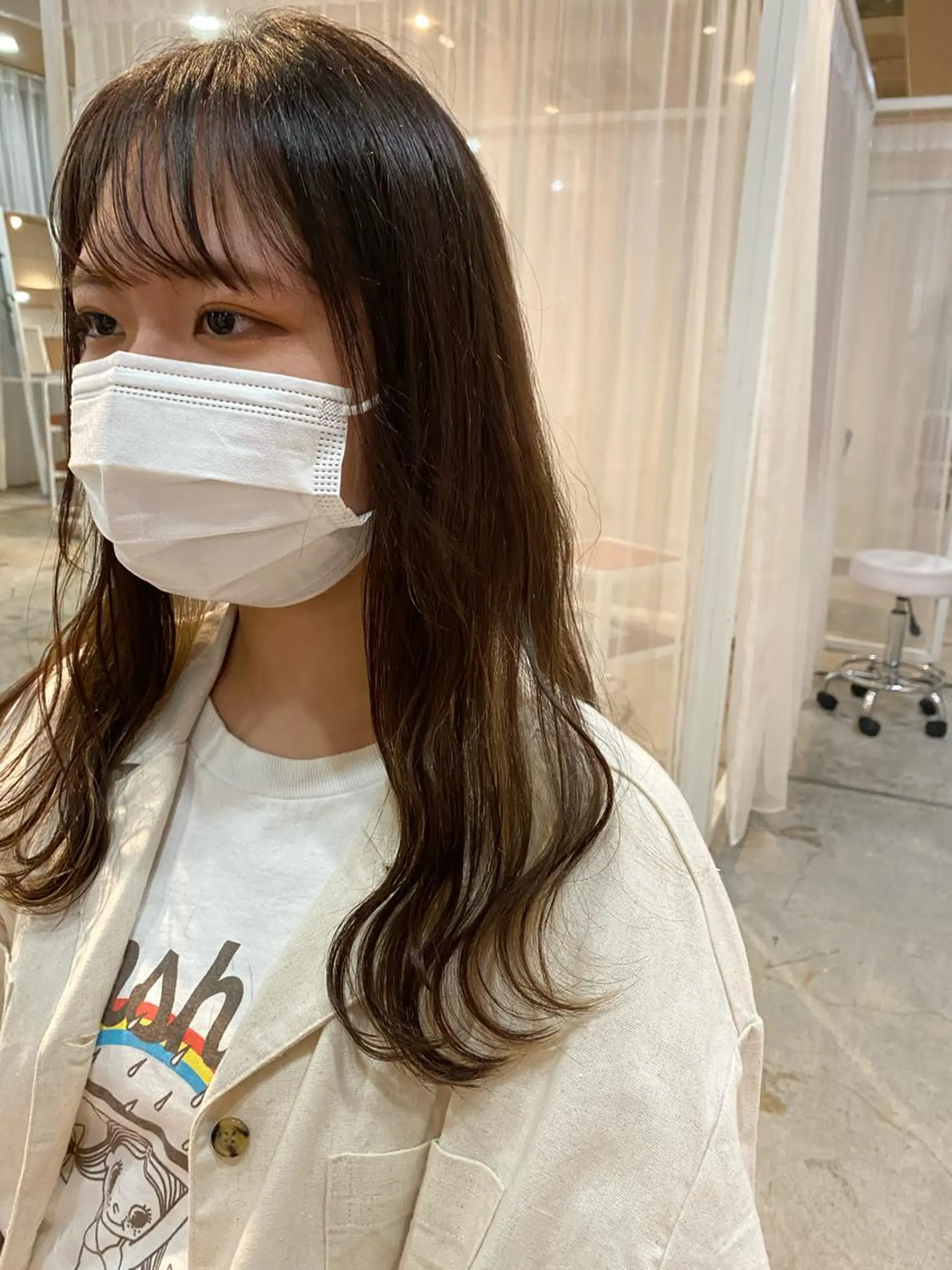 ロング 栗田 大輝のヘアスタイル