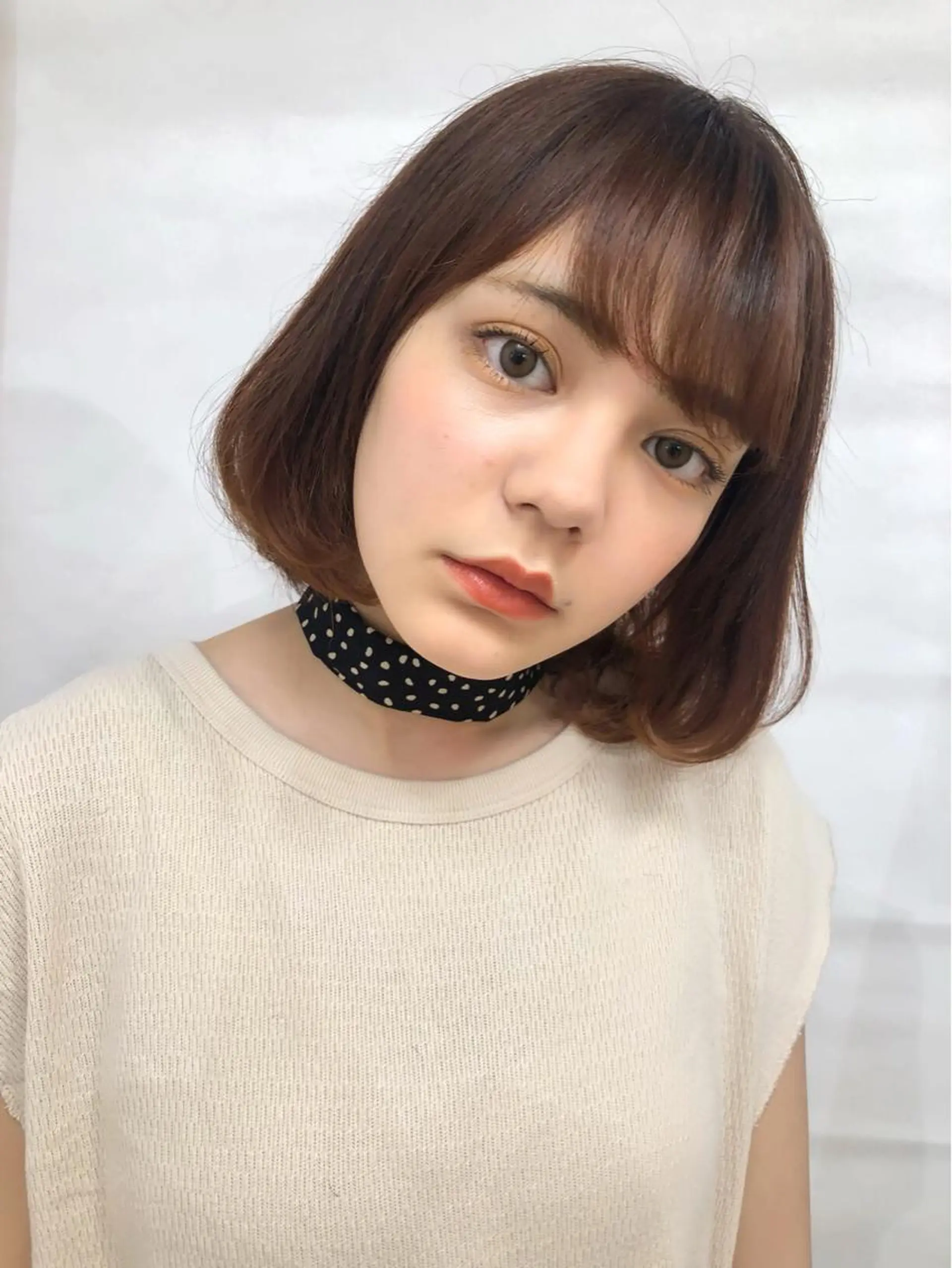 ショート パーマ 齋藤 咲のヘアスタイル