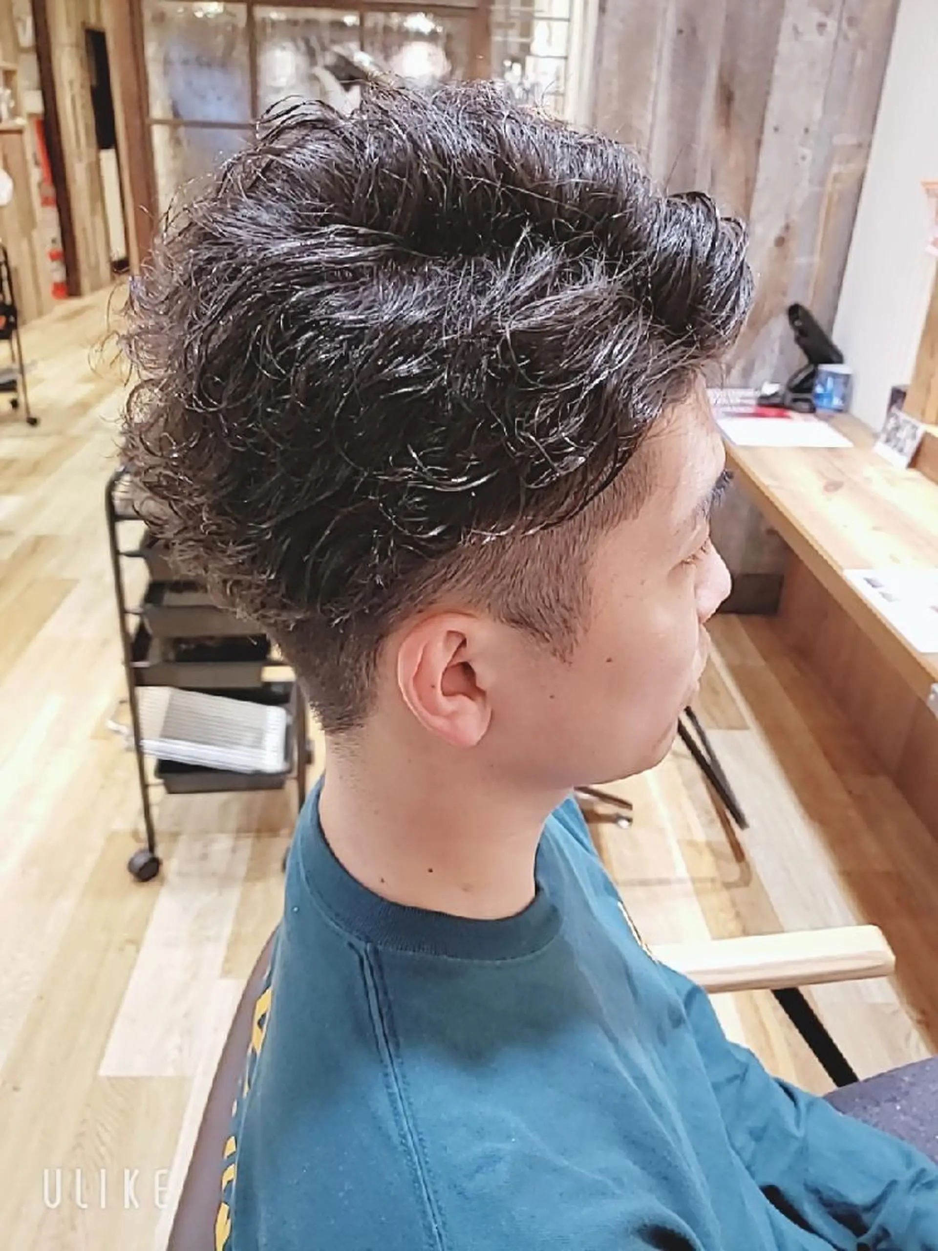 パーマ カット パーマ 槌本 健成のヘアスタイル