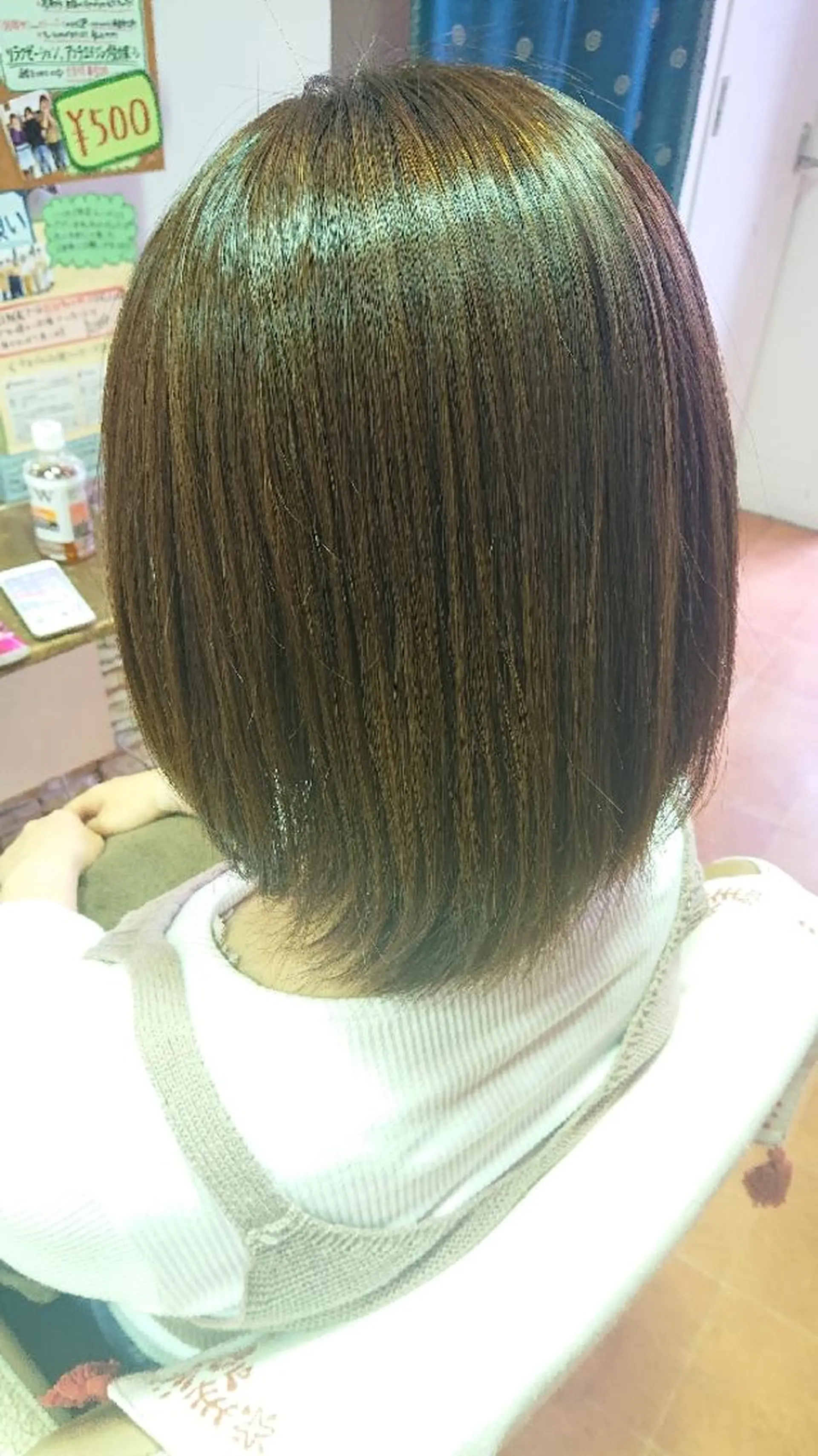 ショート パーマ 縮毛矯正 山口 彩海のヘアスタイル