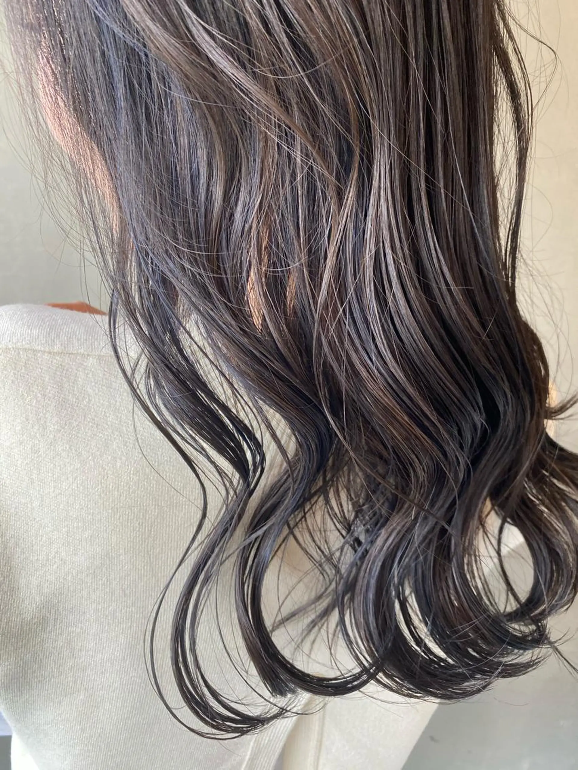ロング カラー グレージュ ハイライトカラー ハイライト 《mu-kichi》 高橋サキのその他イメージ
