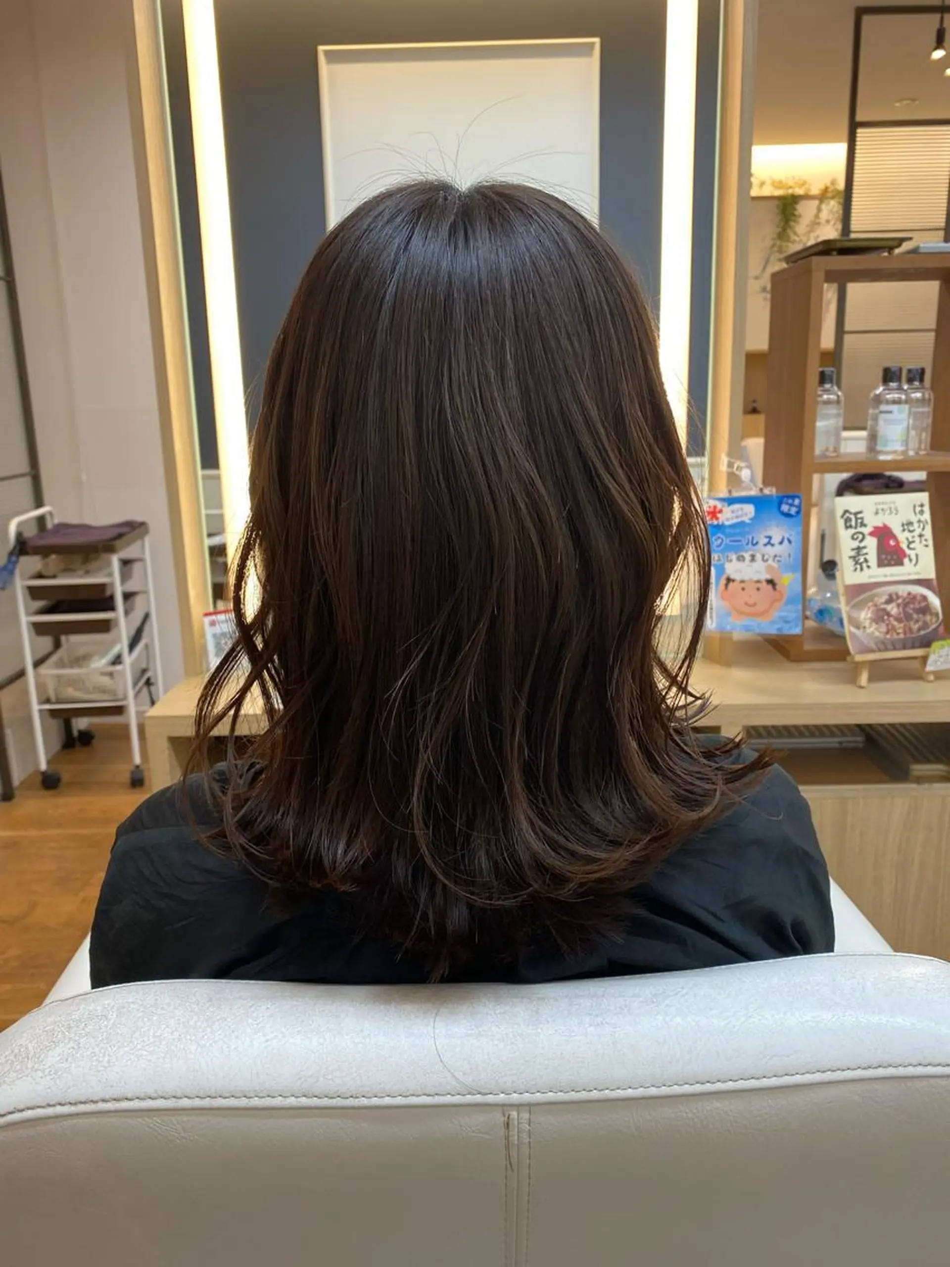 ミディアム ヘアアレンジ 韓国ヘア sasugaのヘアスタイル