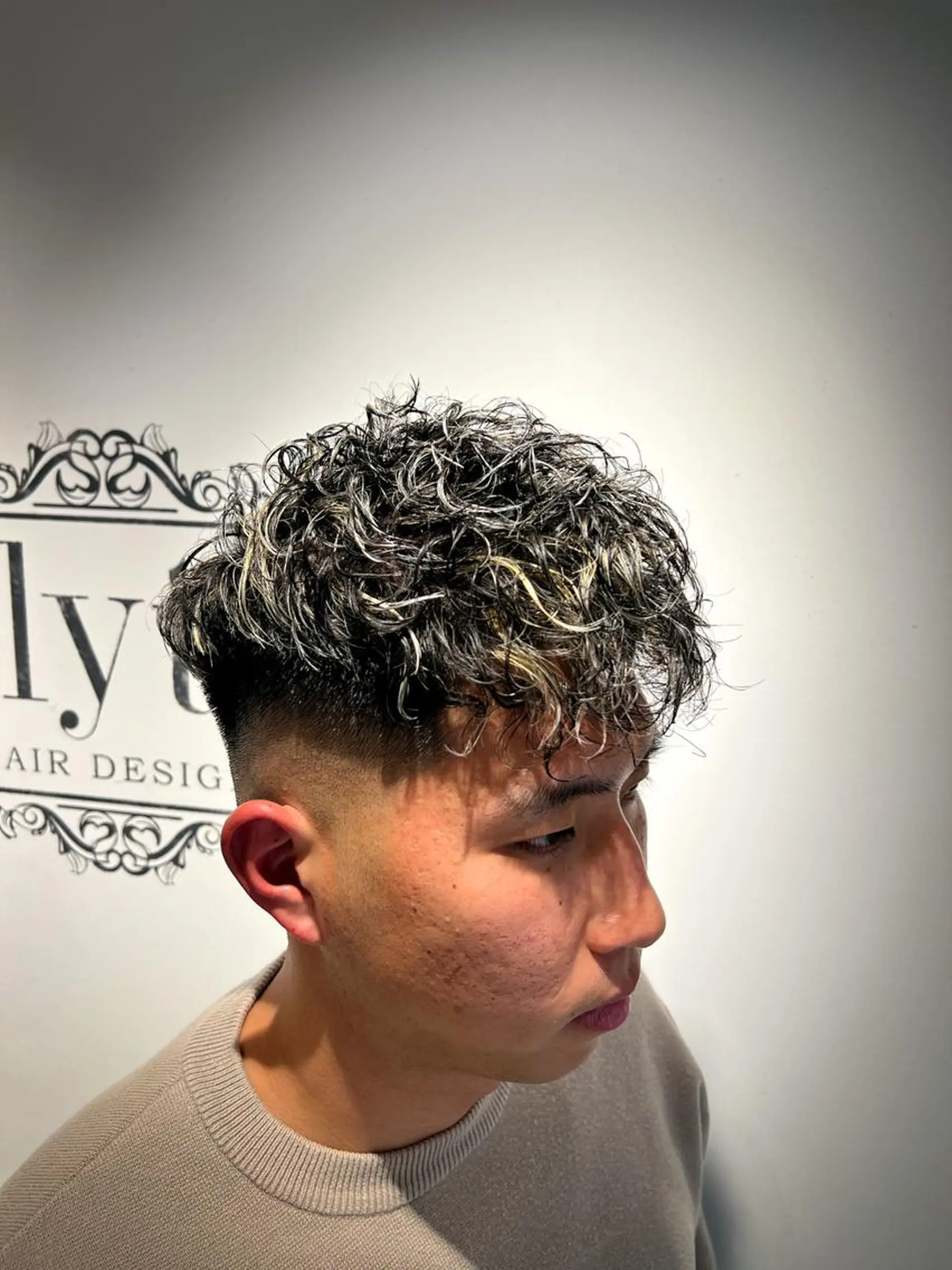 ショート カラー パーマ メンズ 💈men's💈 satoru中目黒のヘアスタイル