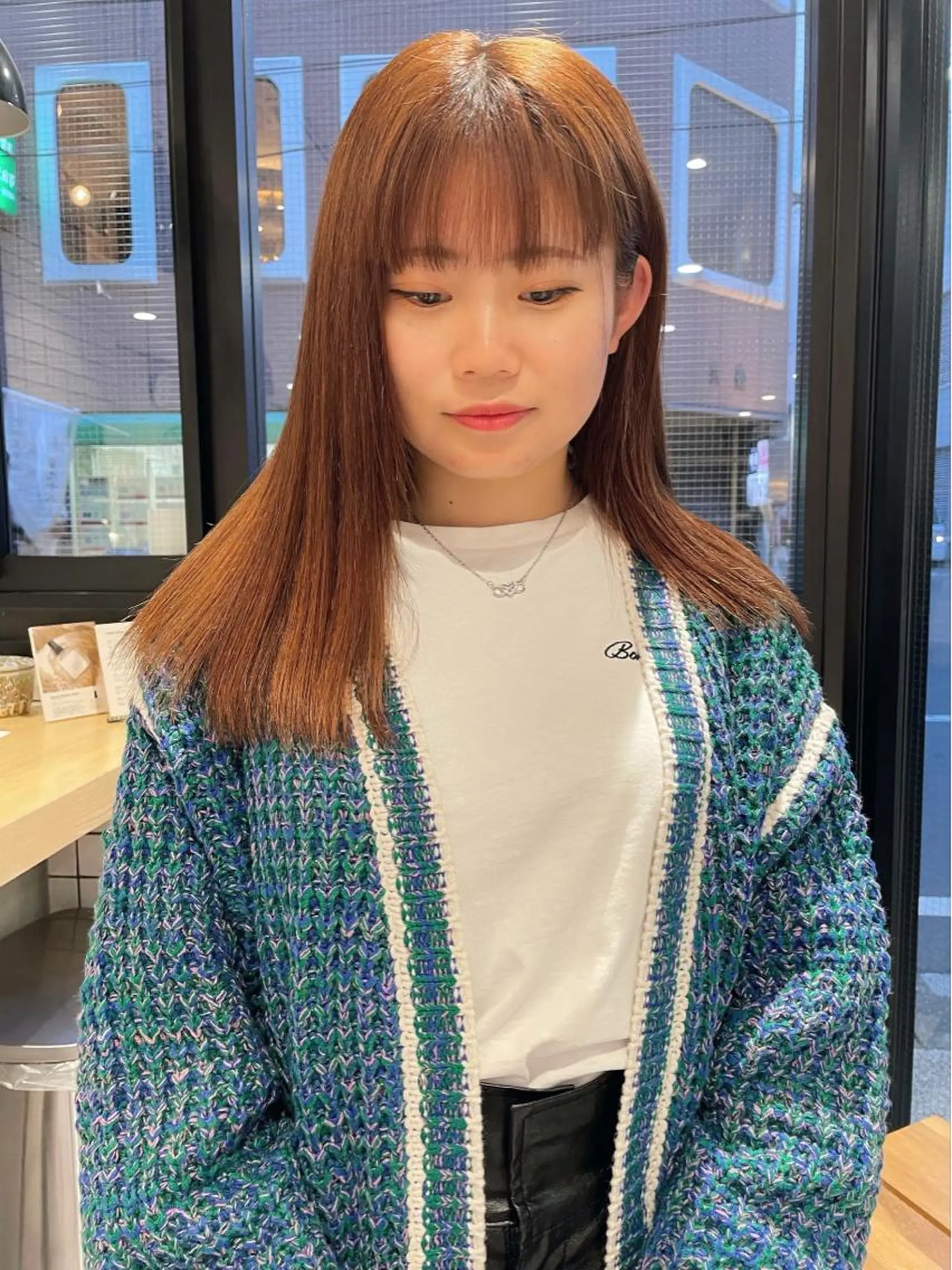 セミロング カラー カット ヘアカラー トリートメント haru/レイヤー/ ウルフのヘアスタイル