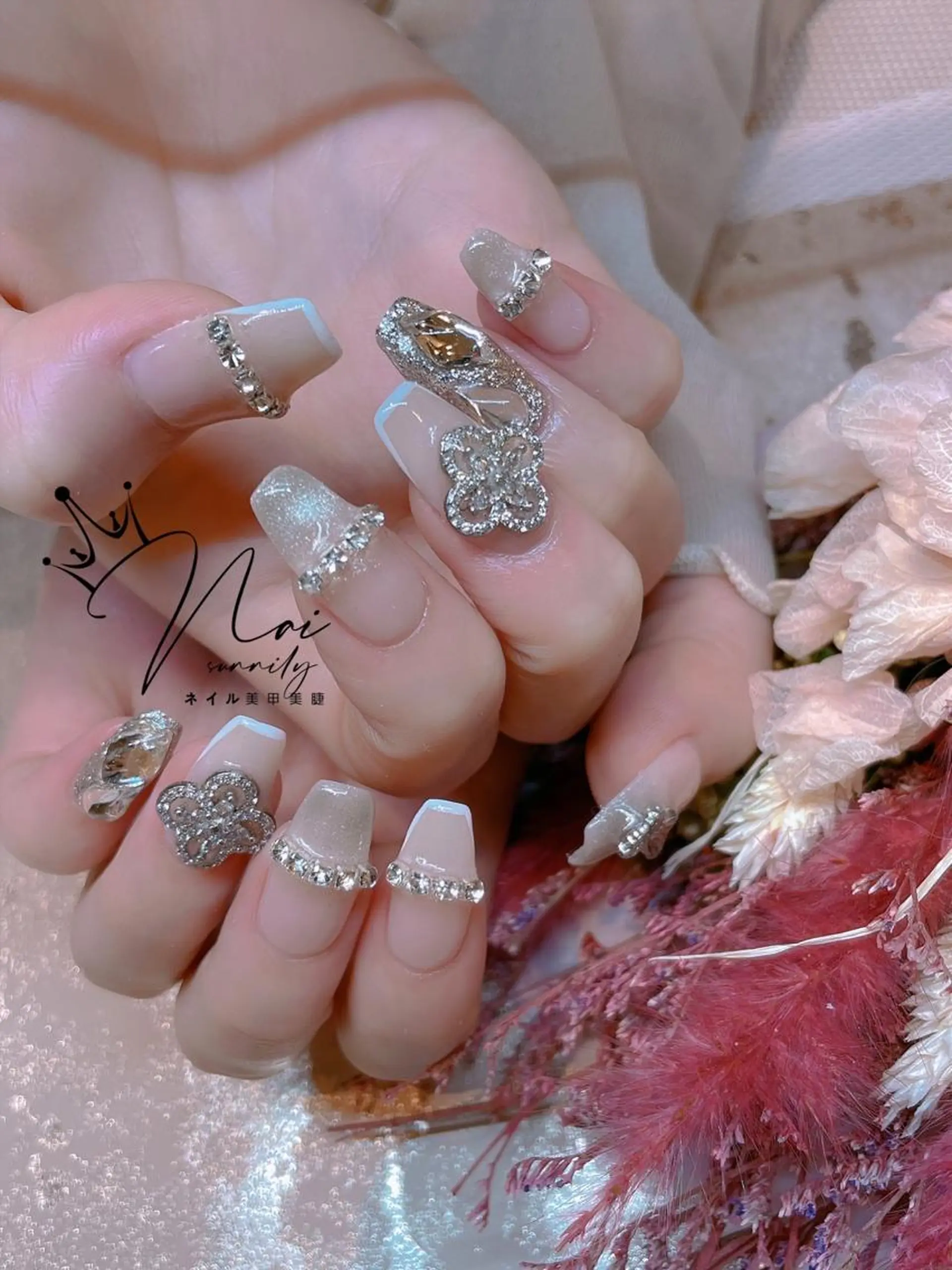 ネイル 長さだし専門店 M2　rikaのネイルデザイン