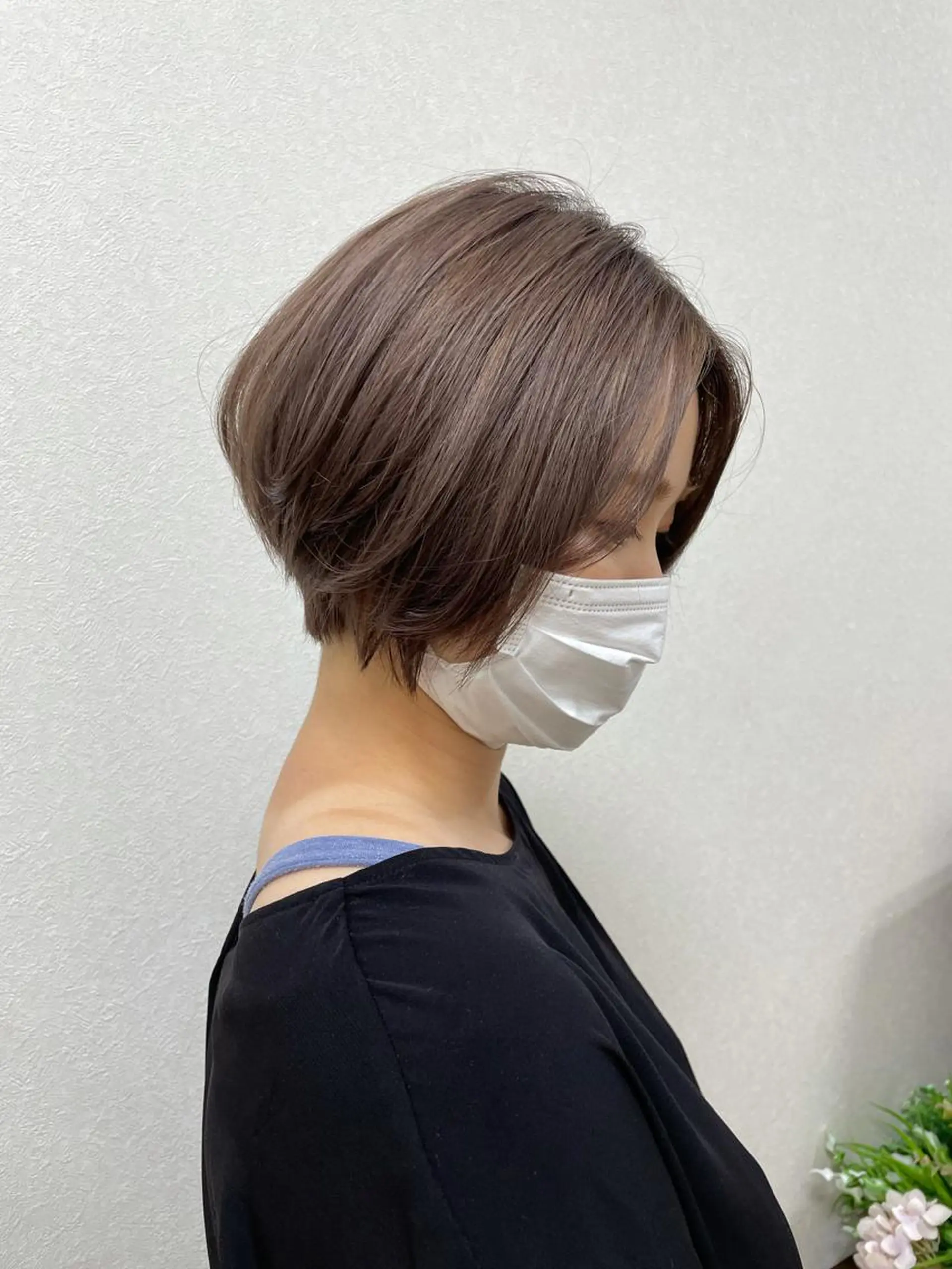ショート カラー ヘアアレンジ like みやびのヘアスタイル
