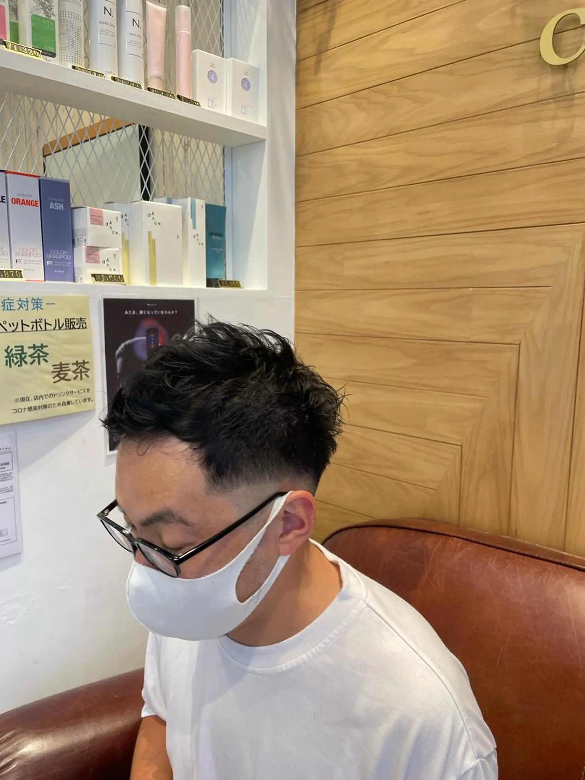 ショート メンズ 鈴村 大介のヘアスタイル