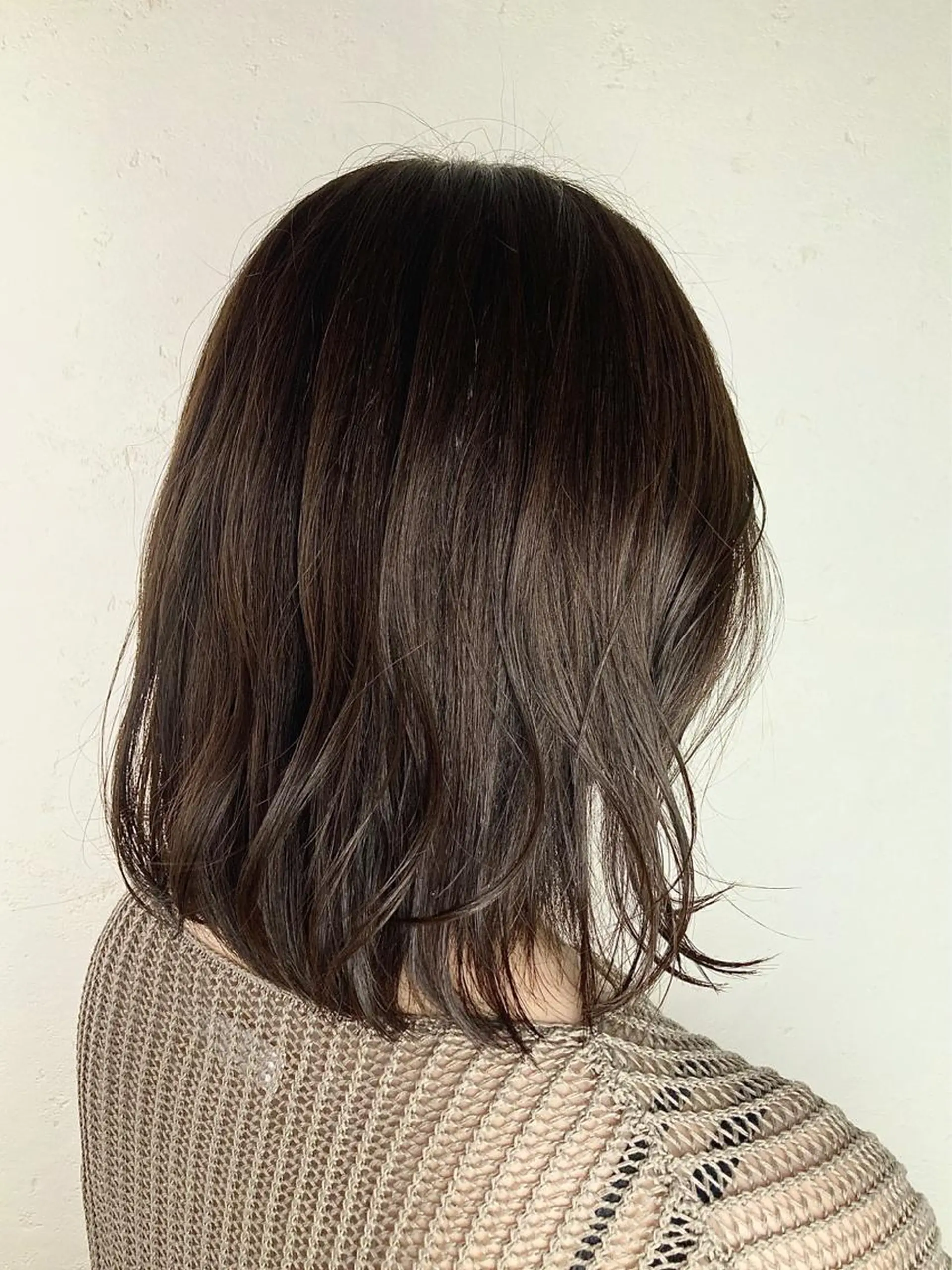ミディアム カット 池田 寿子のヘアスタイル