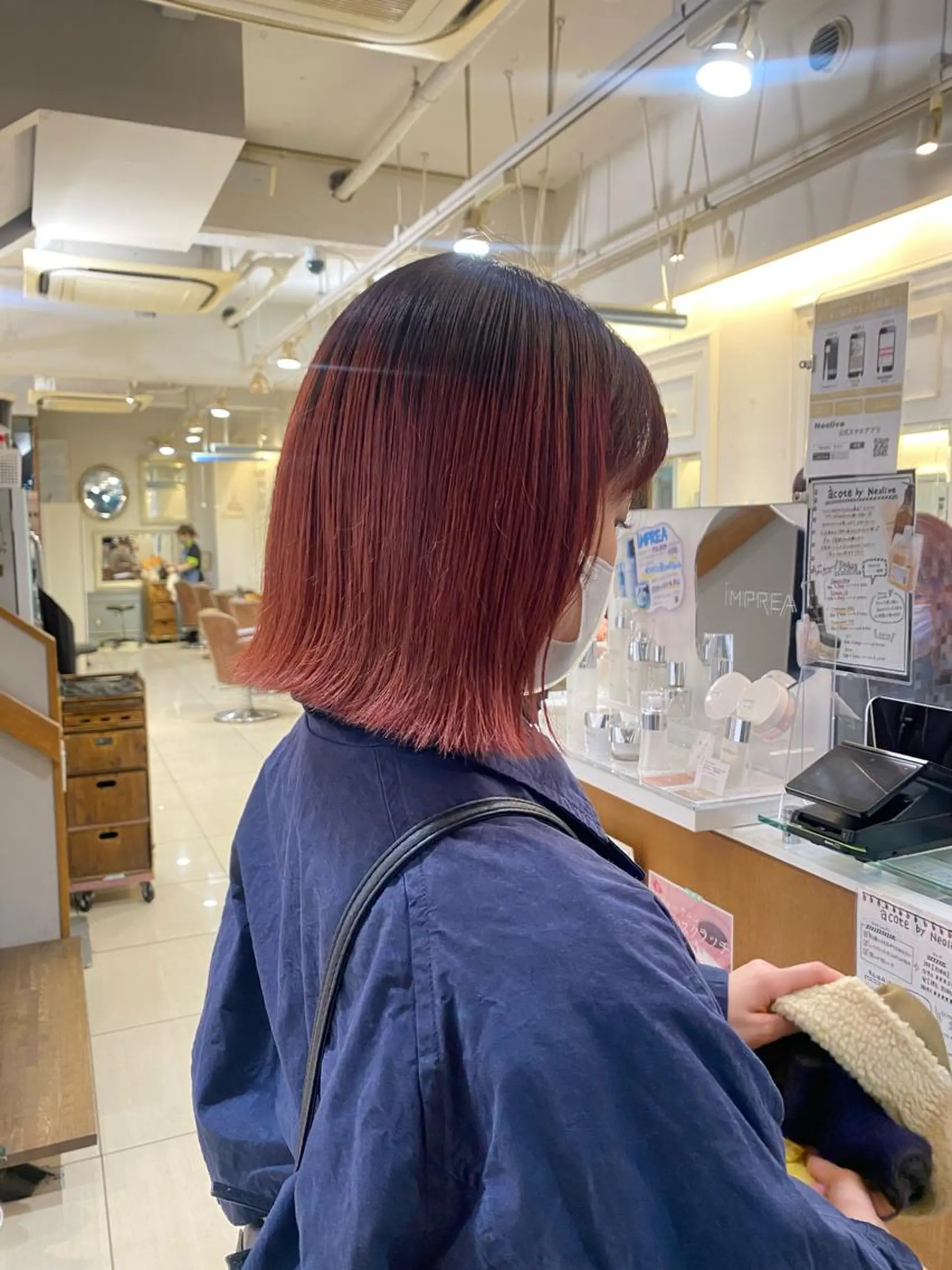 カラー ショートカット/ ベージュ/moekaのヘアスタイル