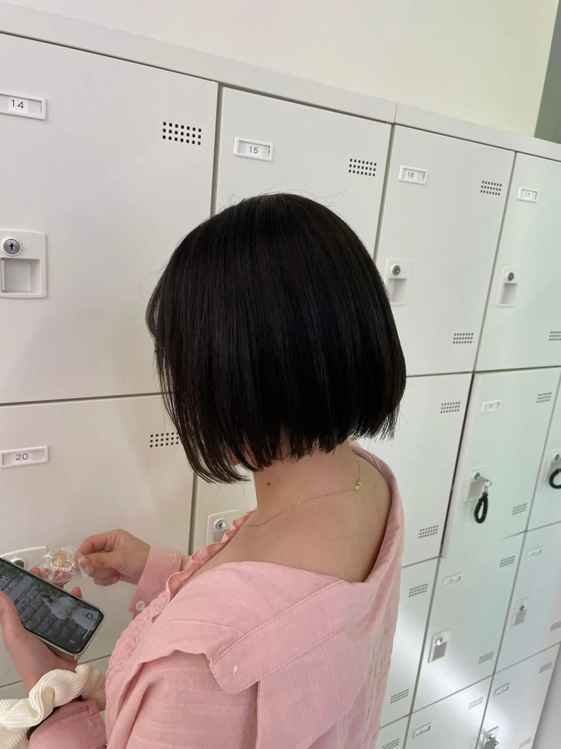 ミディアム ヘアアレンジ カット 縮毛矯正 トリートメント 縮毛矯正/髪質改善/ ブリーチ毛/木元渓太のヘアスタイル