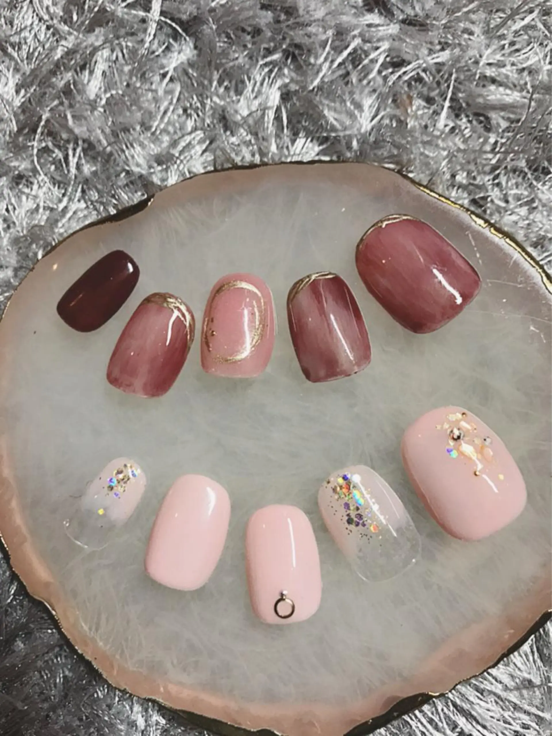 ネイル ハンドネイル e-Reju イリュージュのネイルデザイン