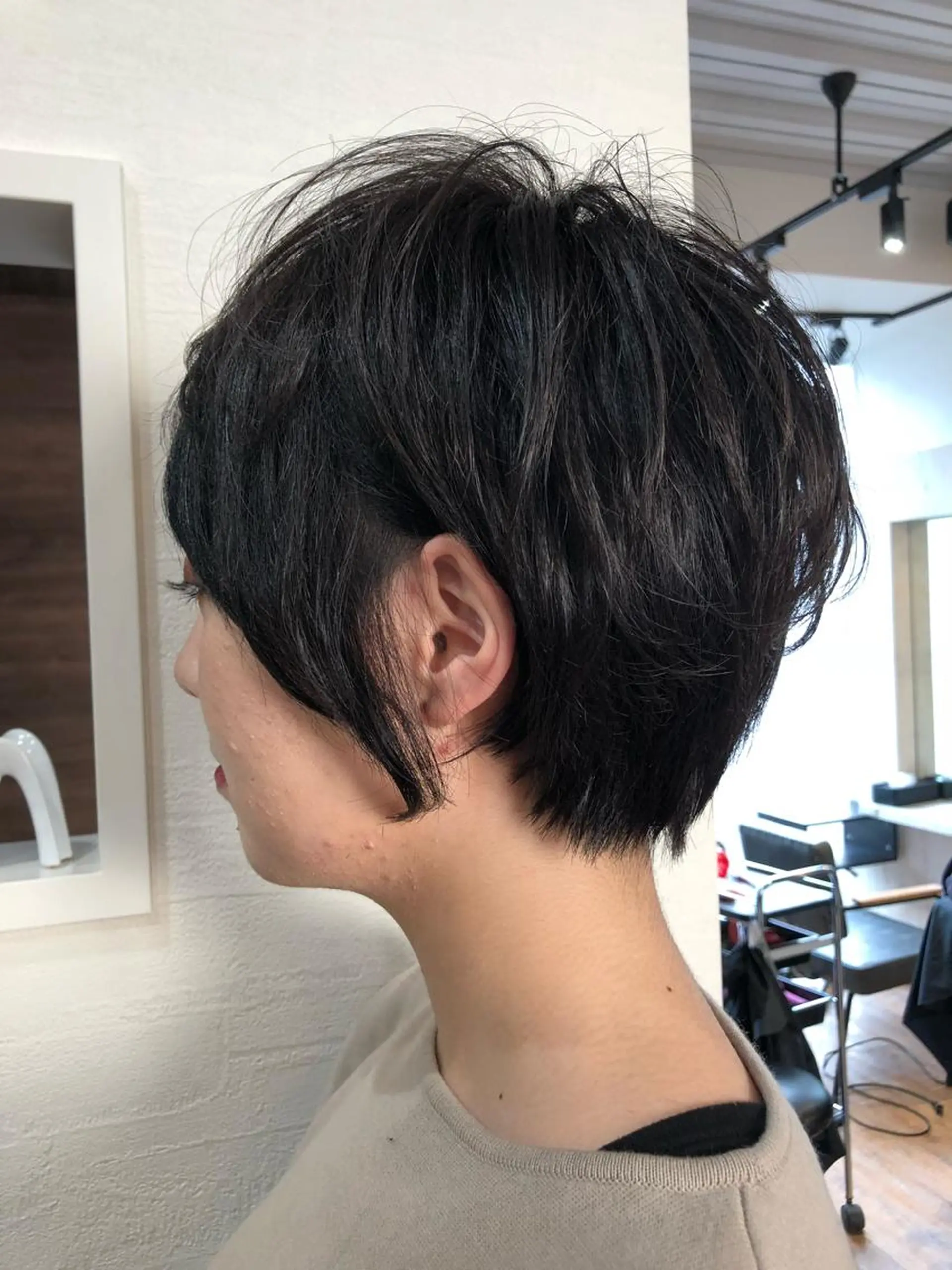 ショート ショートヘア カット ヘアカラー トリートメント ヘッドスパ Lia所属・縮毛矯正の達人 ☆　松本のヘアスタイル