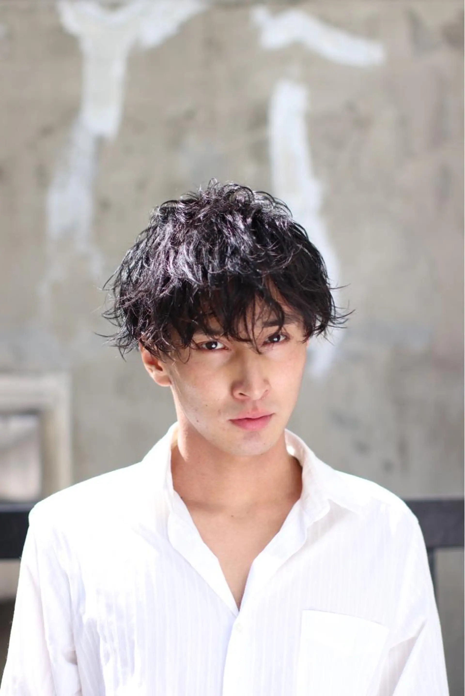 パーマ メンズ メンズパーマ 韓国風カット/ 髪質改善 黒崎のヘアスタイル