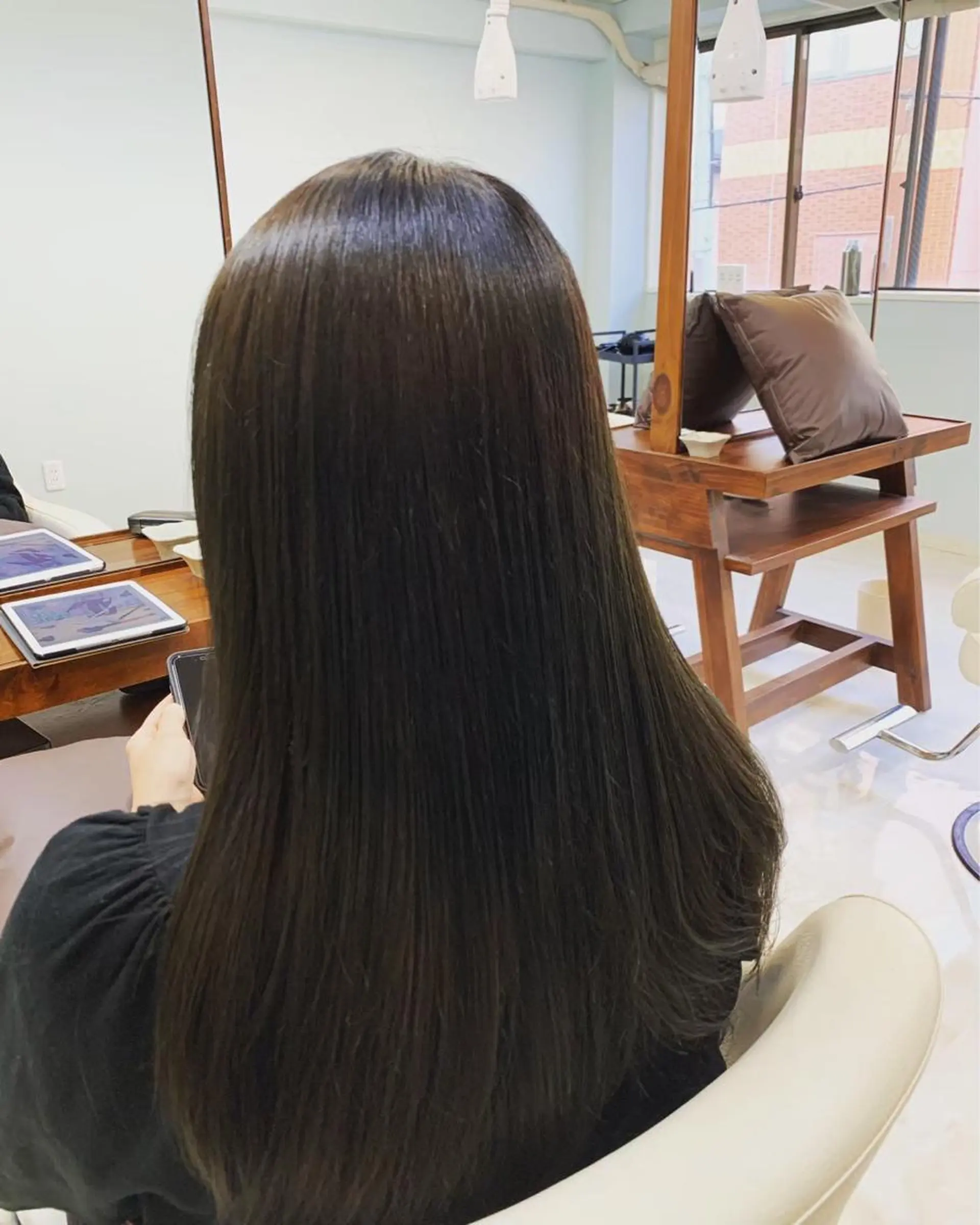 セミロング カラー ゆうか 紬麦by laughneluのマツエク・マツパデザイン