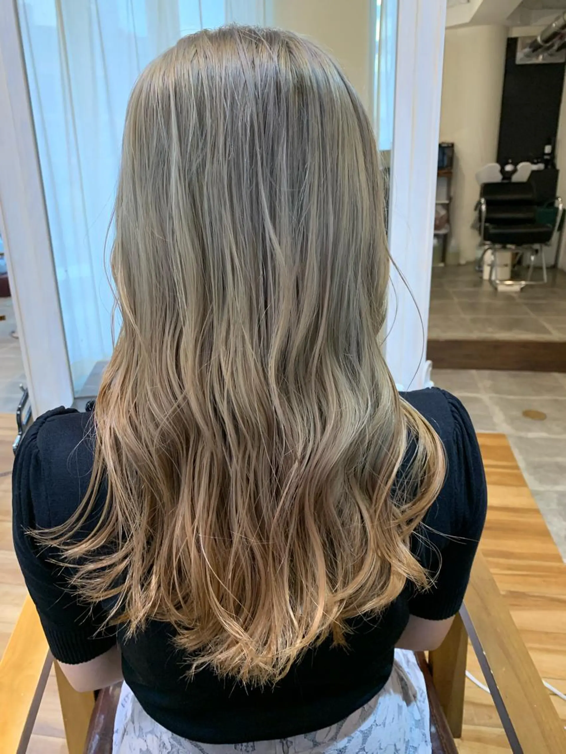 ミディアム カット ヘアカラー メンズパーマ 髪質改善☆有馬のヘアスタイル