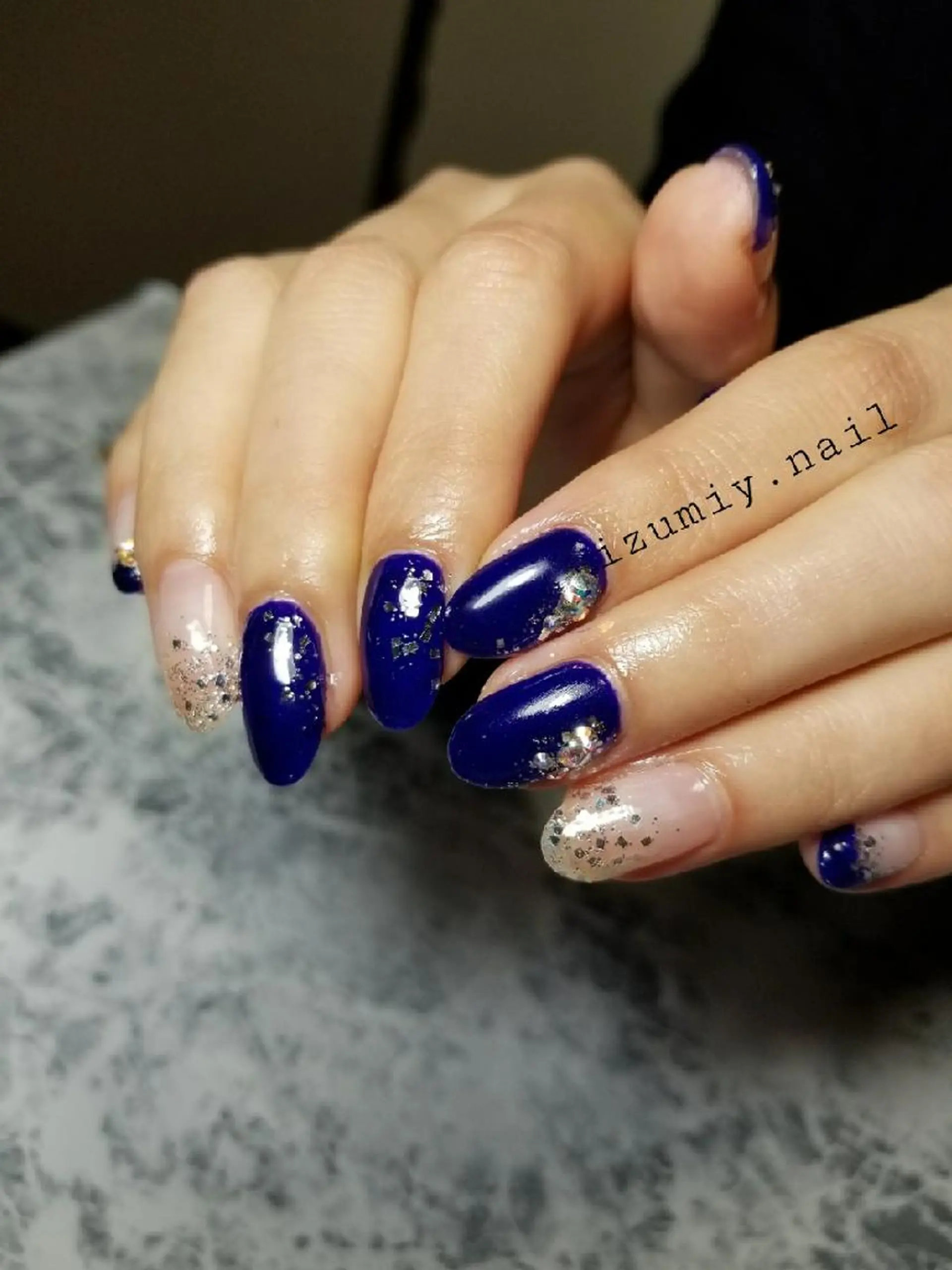 セミロング izumiynail いずみのネイルデザイン