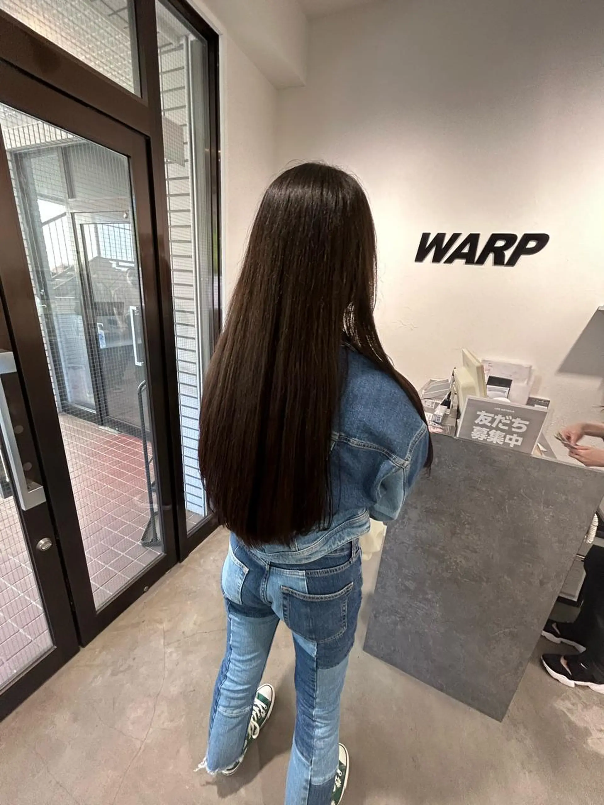 ロング ヘアカラー 艶カラー/レイヤー /メンズ/マツエクのヘアスタイル