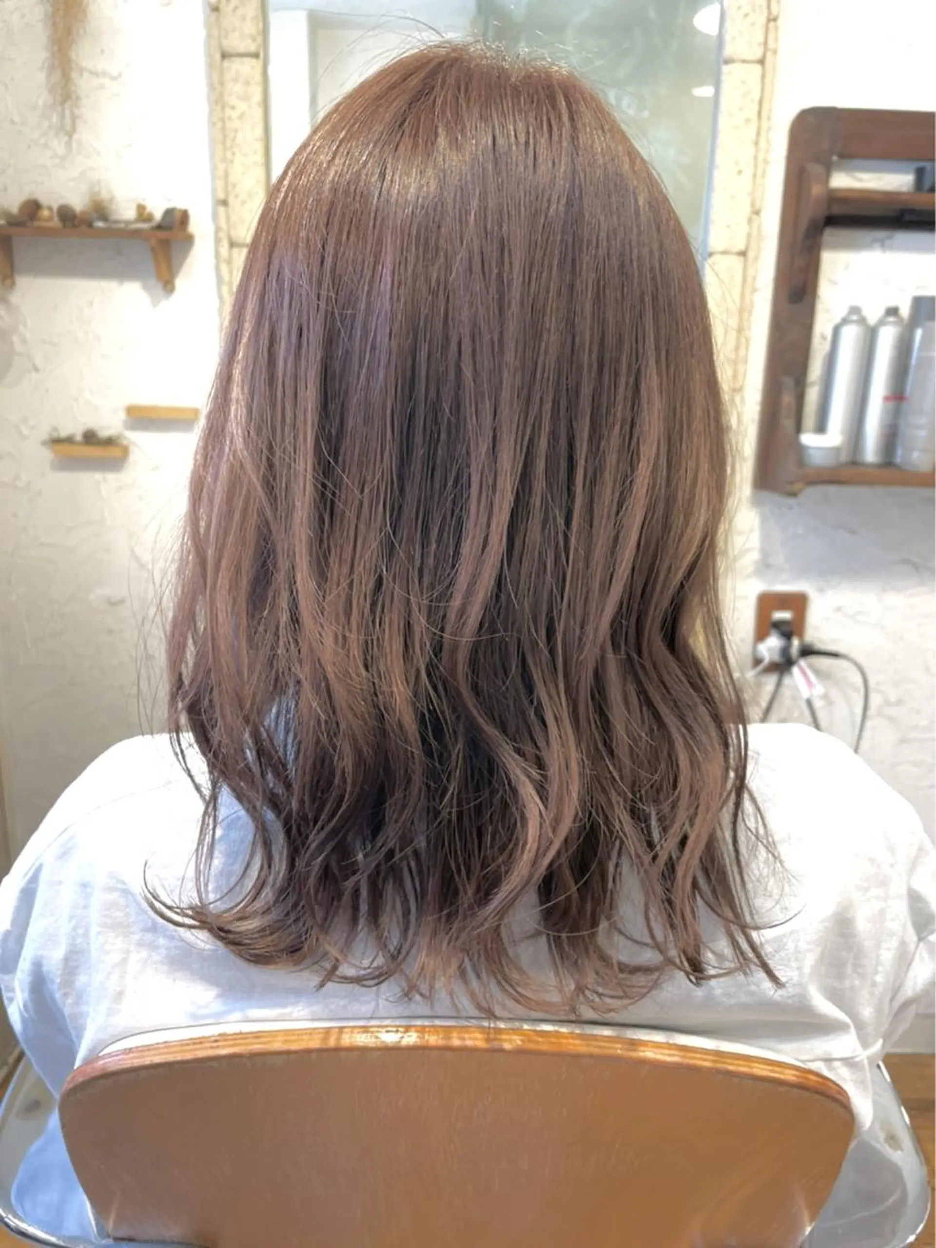セミロング カラー カット ヘアカラー Colk ☆のマツエク・マツパデザイン