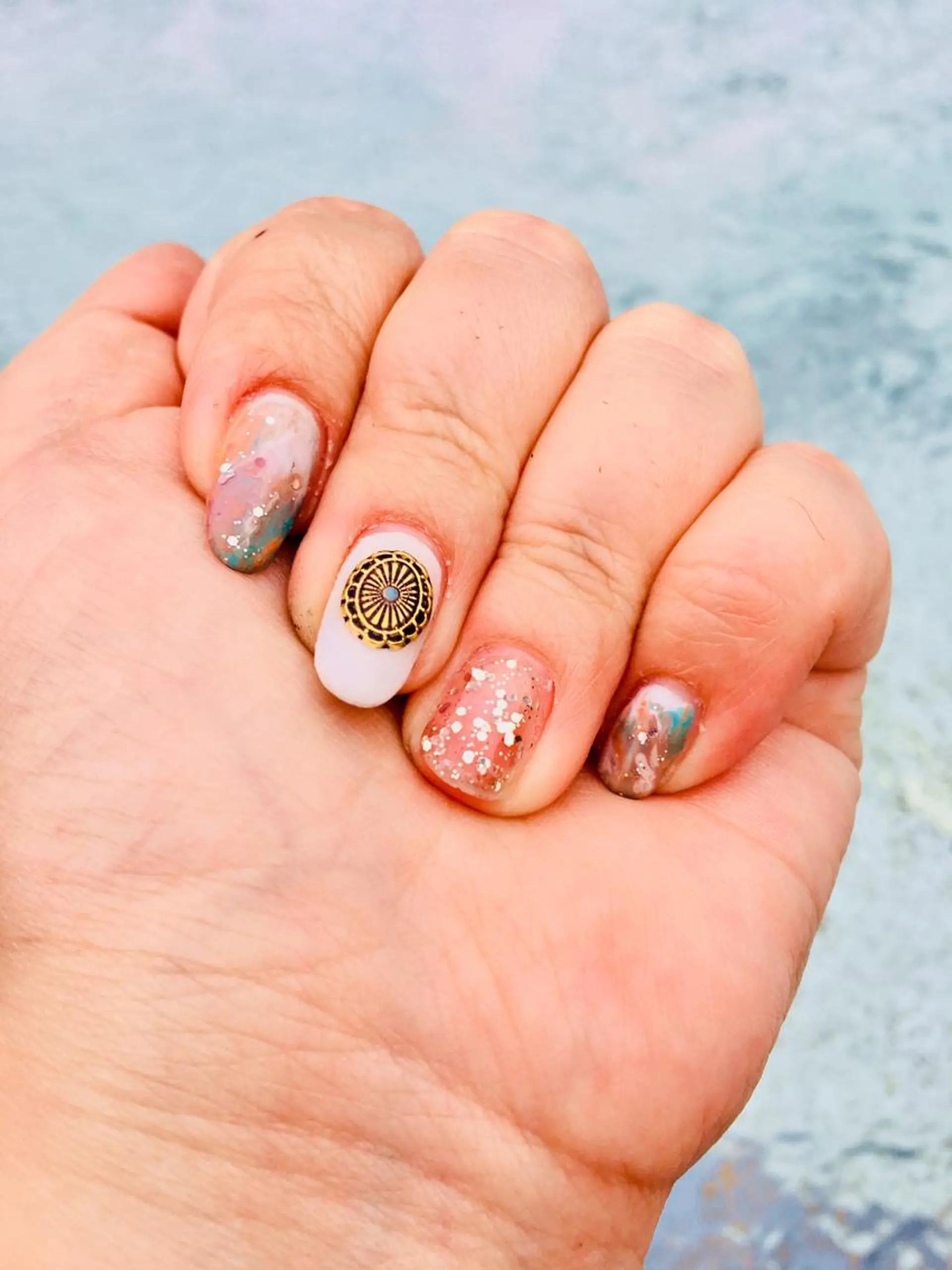 ネイル ニュアンスネイル ulu nailのネイルデザイン