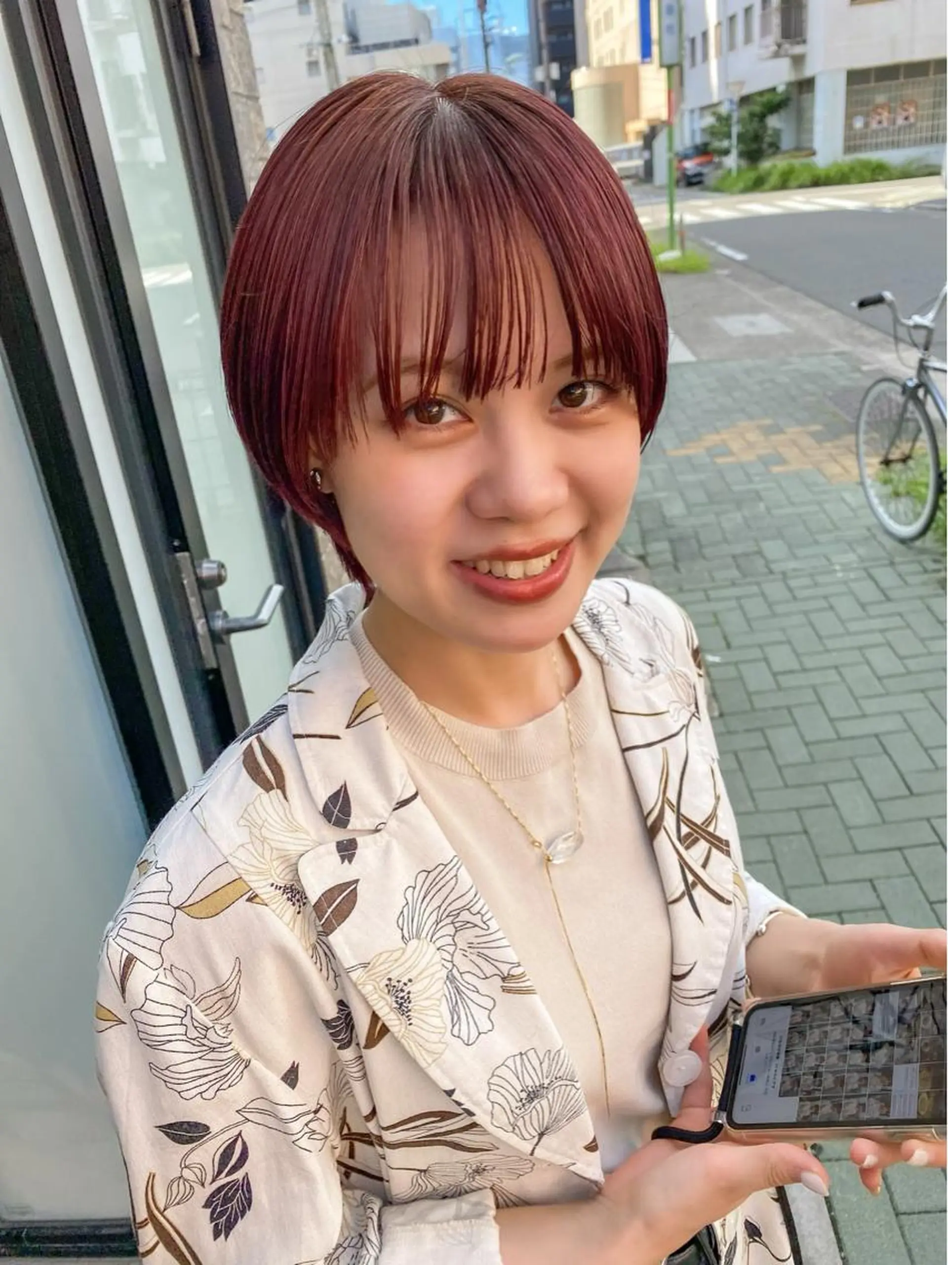 ショート カラー 栄・伏見 JOULE'Sのヘアスタイル