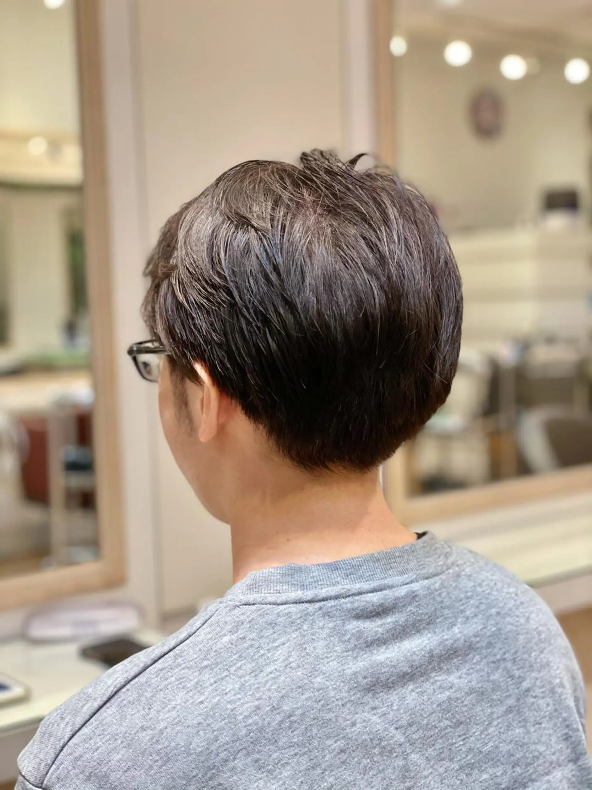 ショート カラー メンズ ⚪︎ YUNAのヘアスタイル