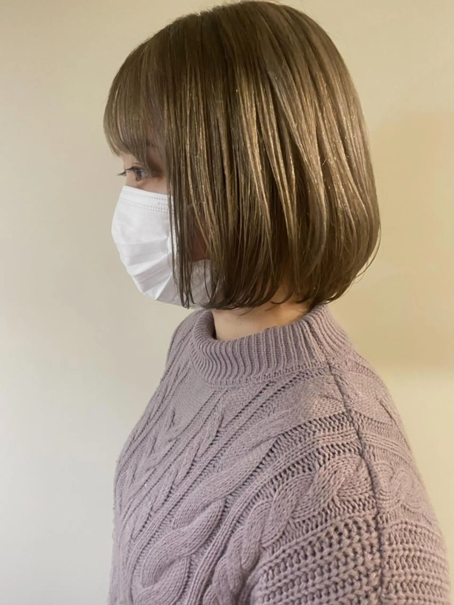 ミディアム 齋藤 リクのヘアスタイル