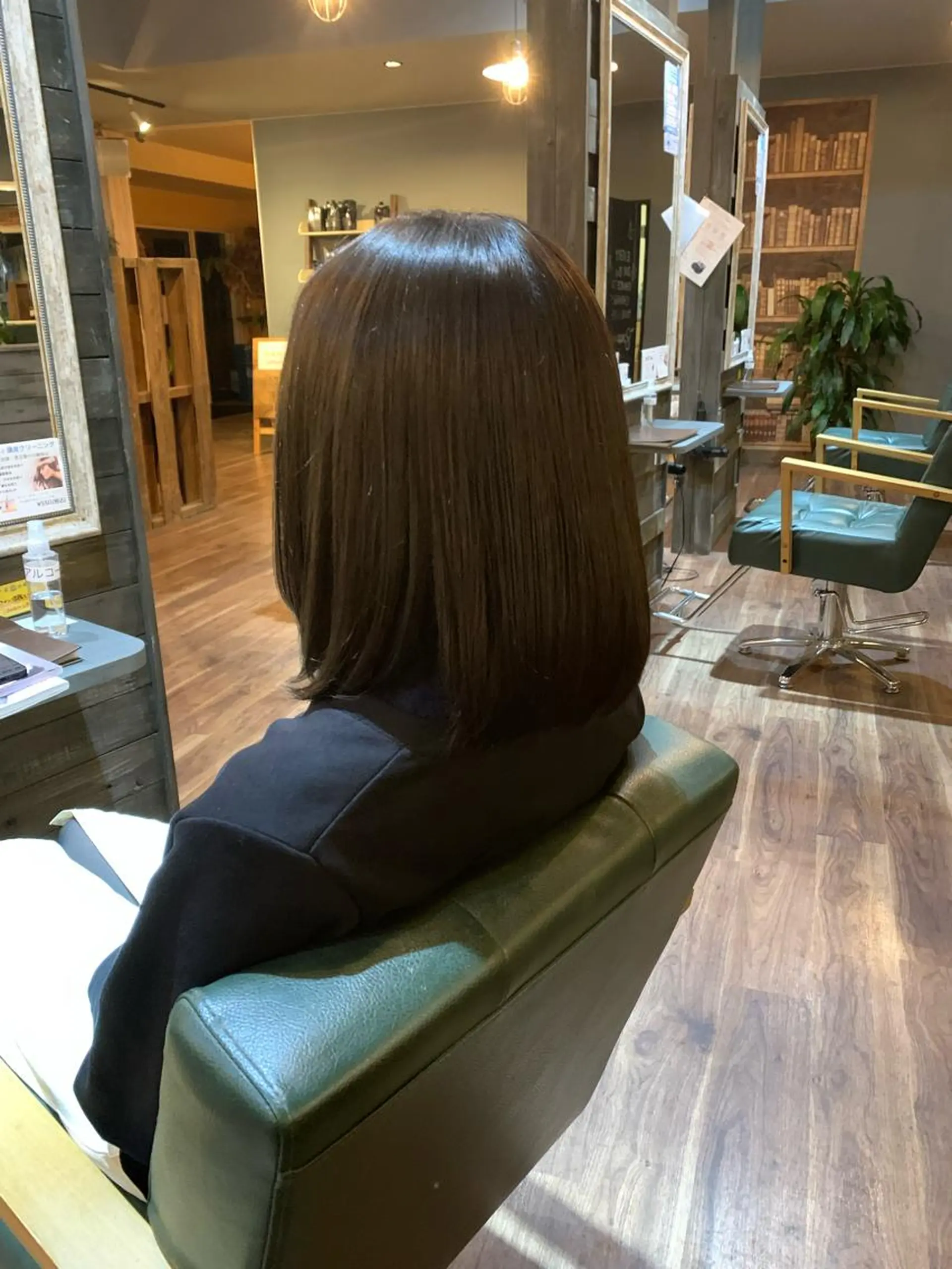 ミディアム カラー ヘアカラー トリートメント 河村 健太のヘアスタイル