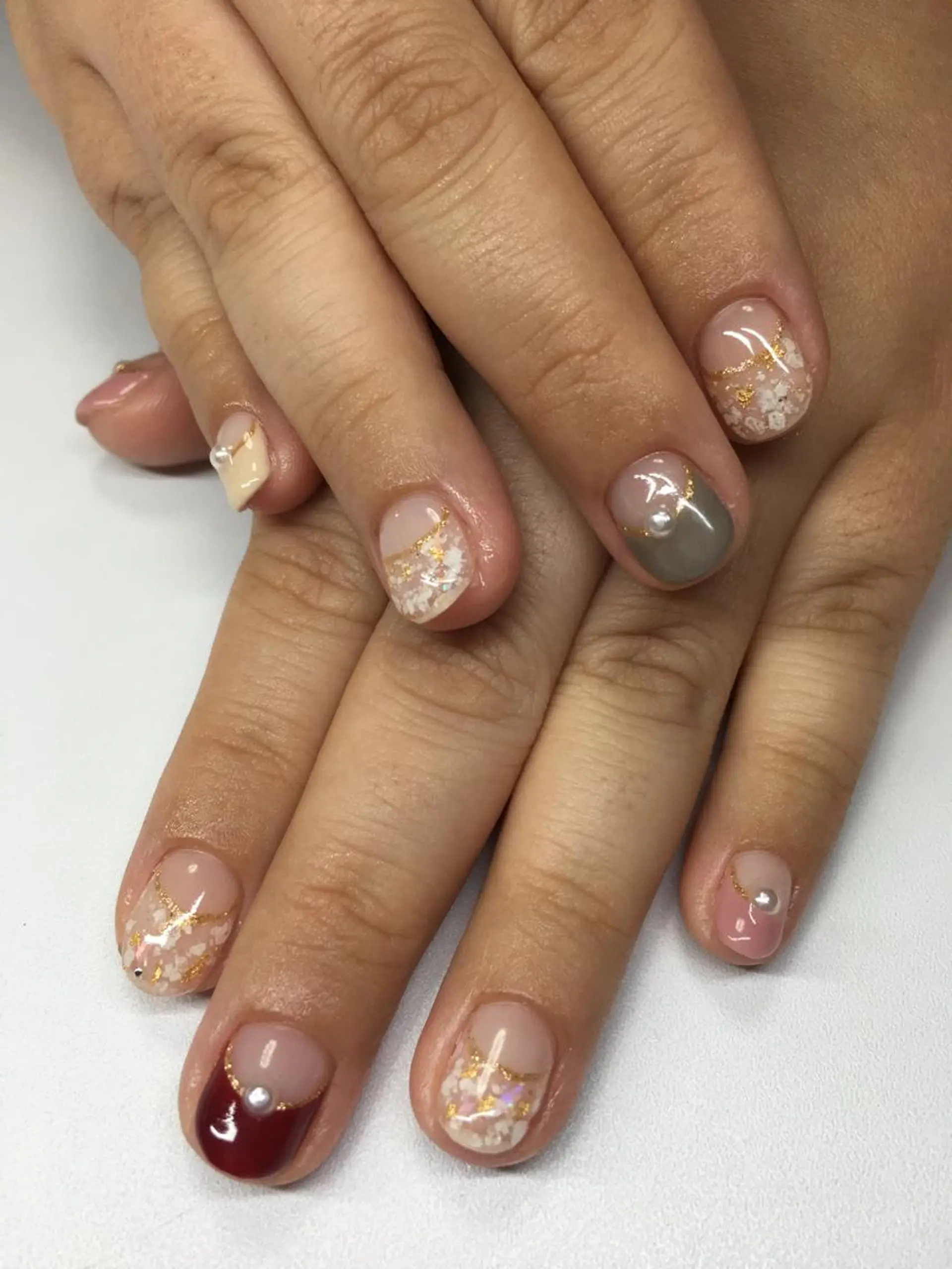 ネイル 持ち込み ハンドネイル glow_ nailのネイルデザイン