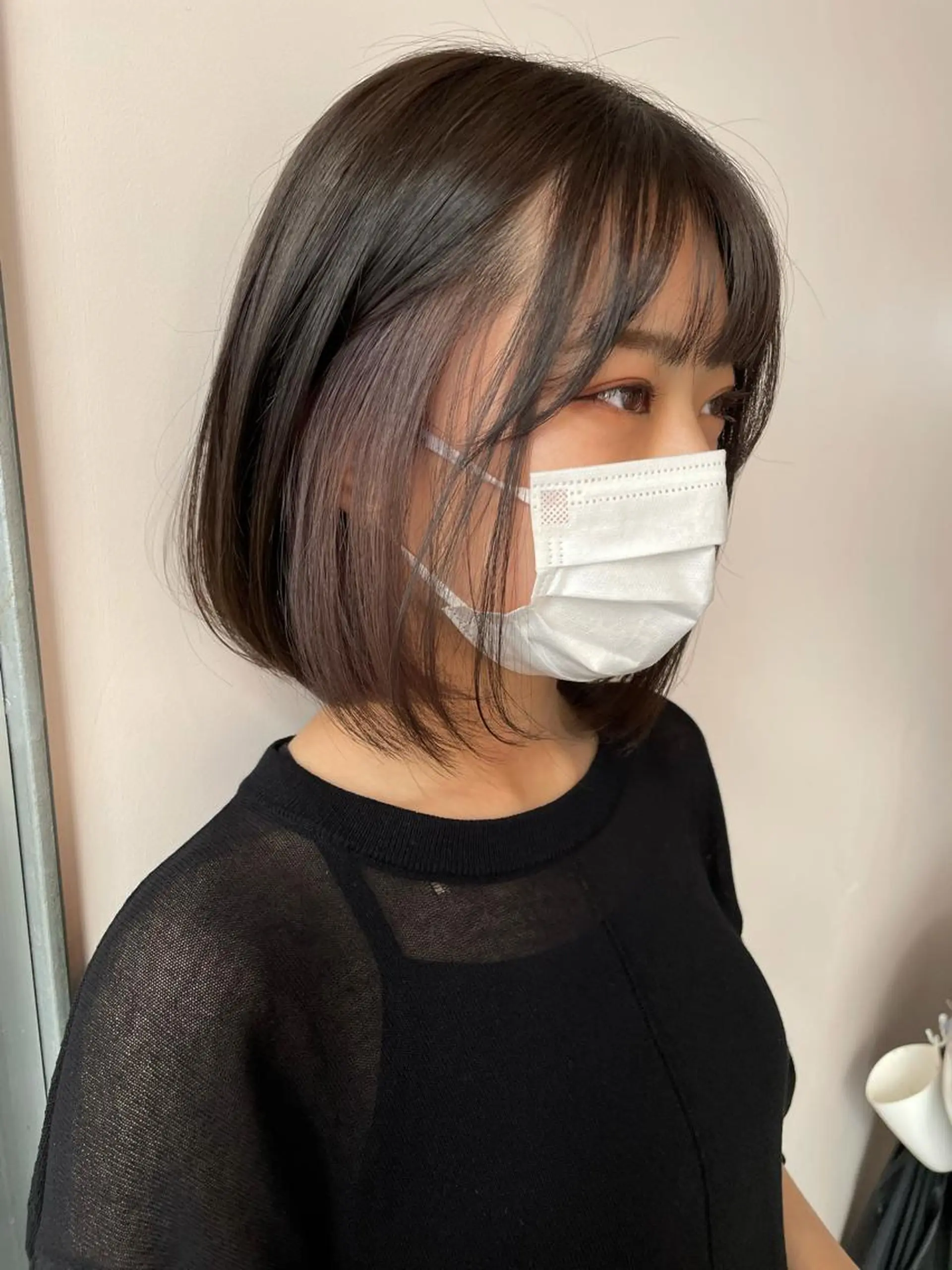 ミディアム カラー ヘアアレンジ ヘアカラー トリートメント 🍃柔らかヘアー田中 瑞希🍃のヘアスタイル