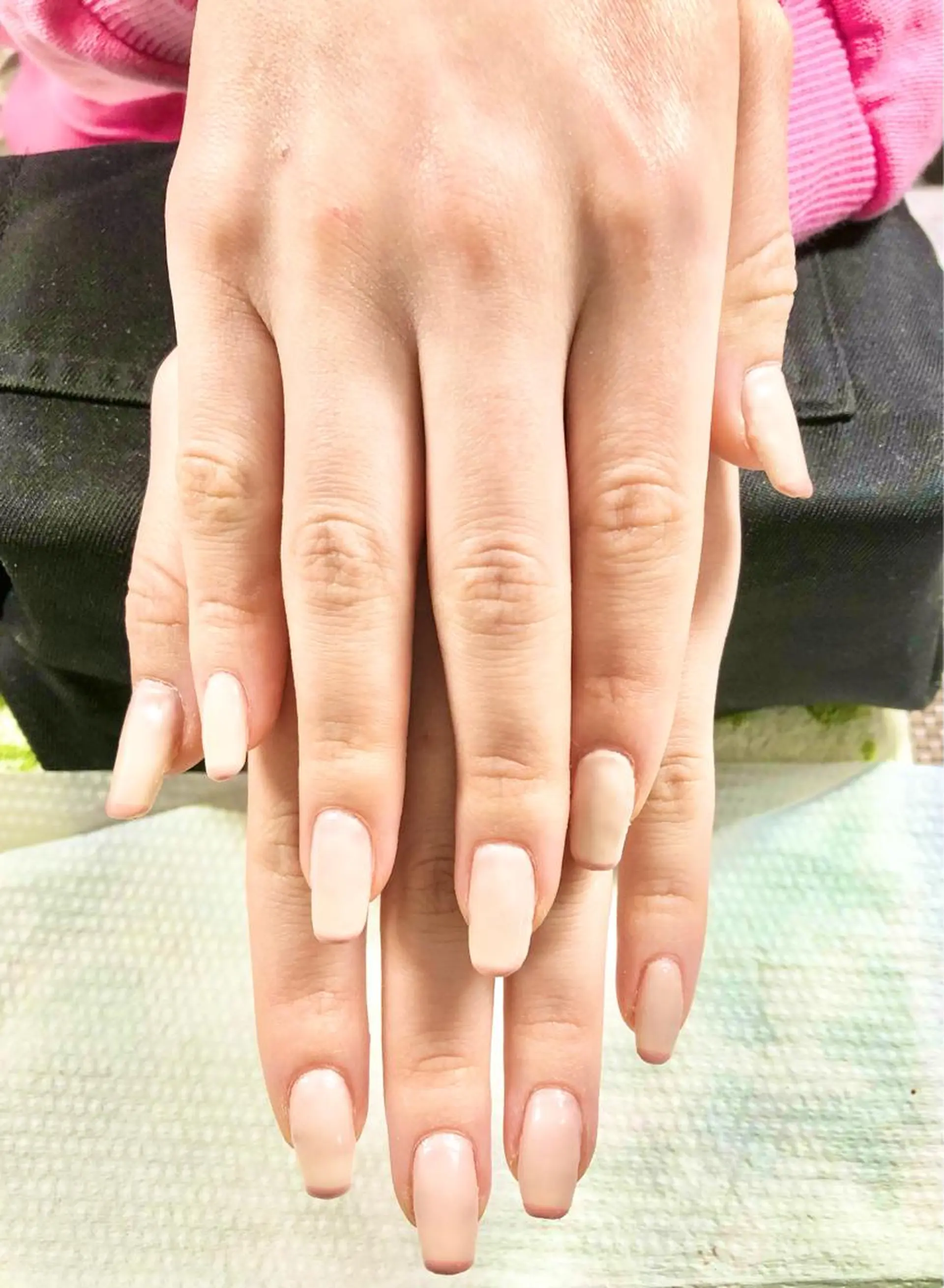 ネイル フレンチネイル ピンク ハンドネイル Tairacchi タイラッチのネイルデザイン