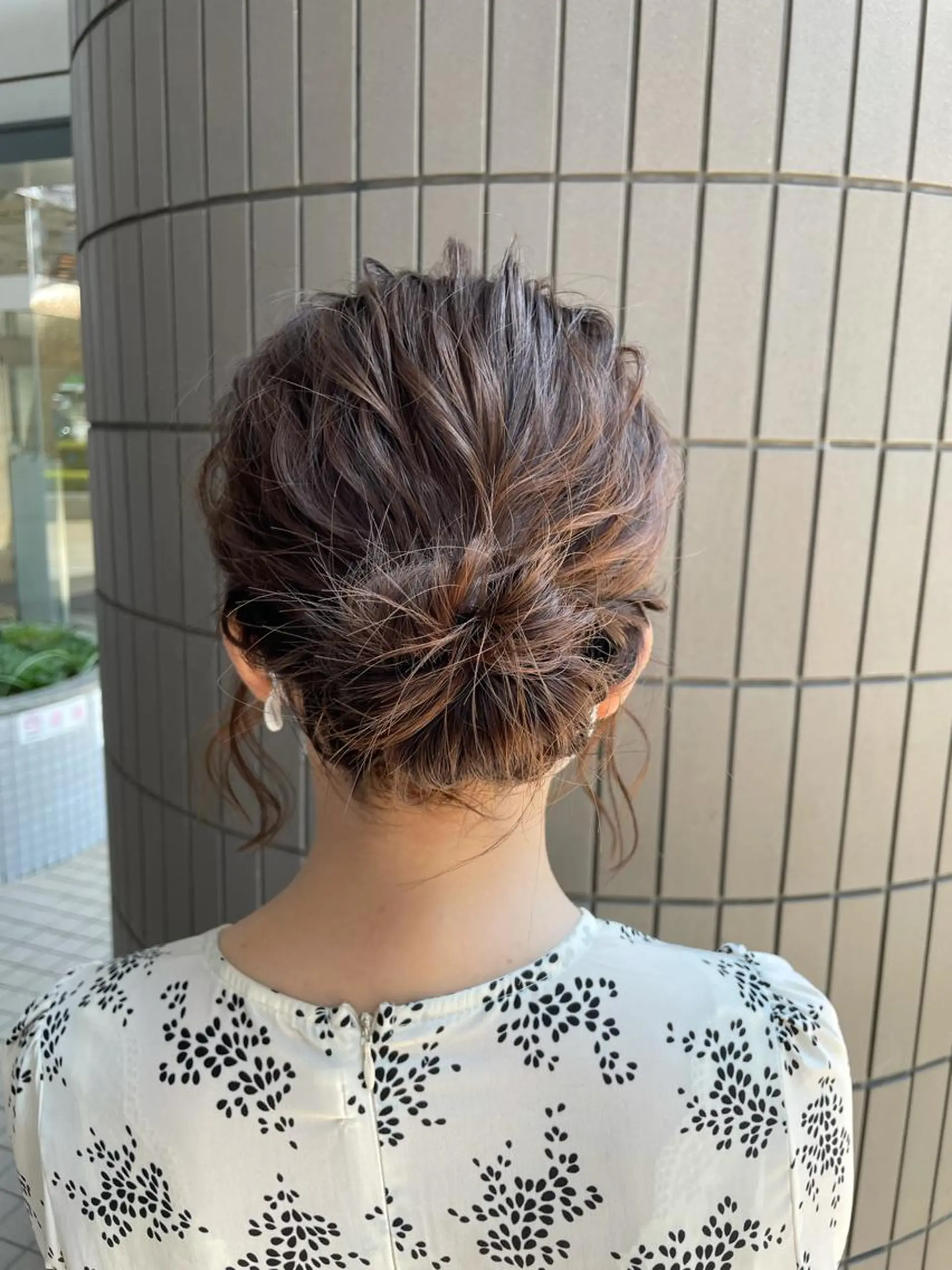 ヘアアレンジ ヘアセット FRAME ASUKAのヘアスタイル