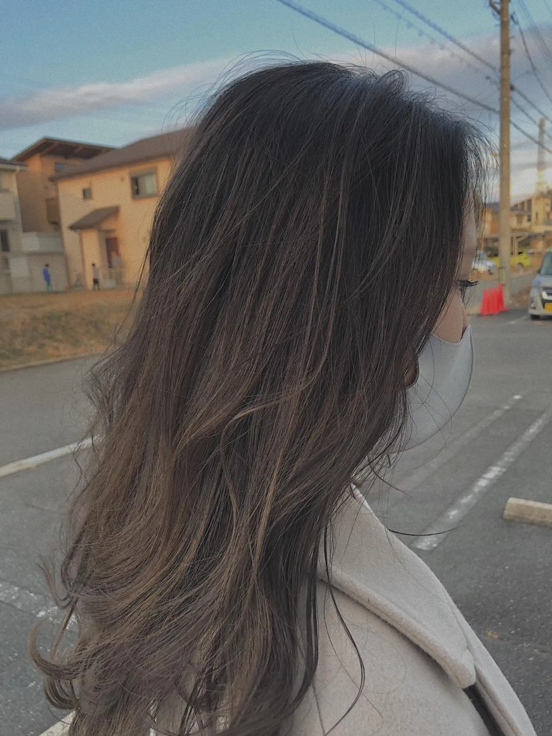 ロング カラー NAKAGAWA YUICHIのヘアスタイル