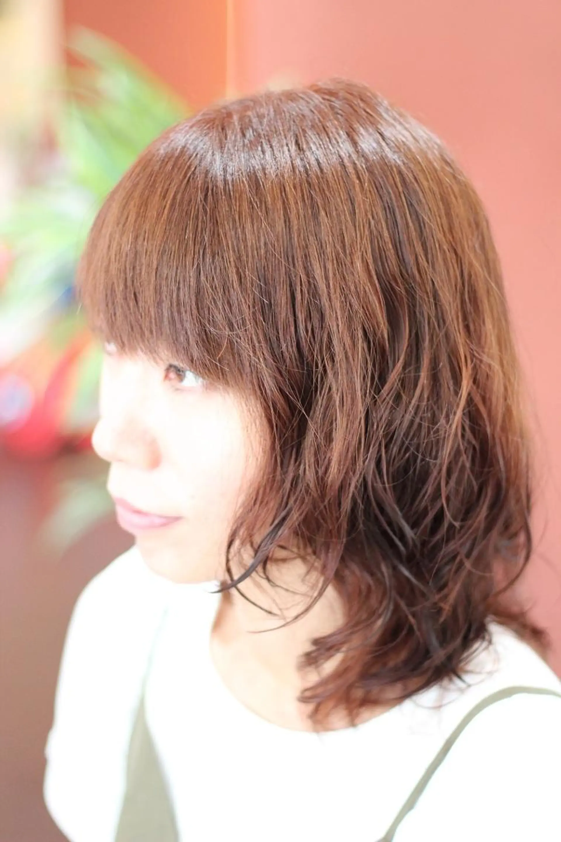 セミロング セミロングパーマ カット パーマ 門脇 健悟のヘアスタイル