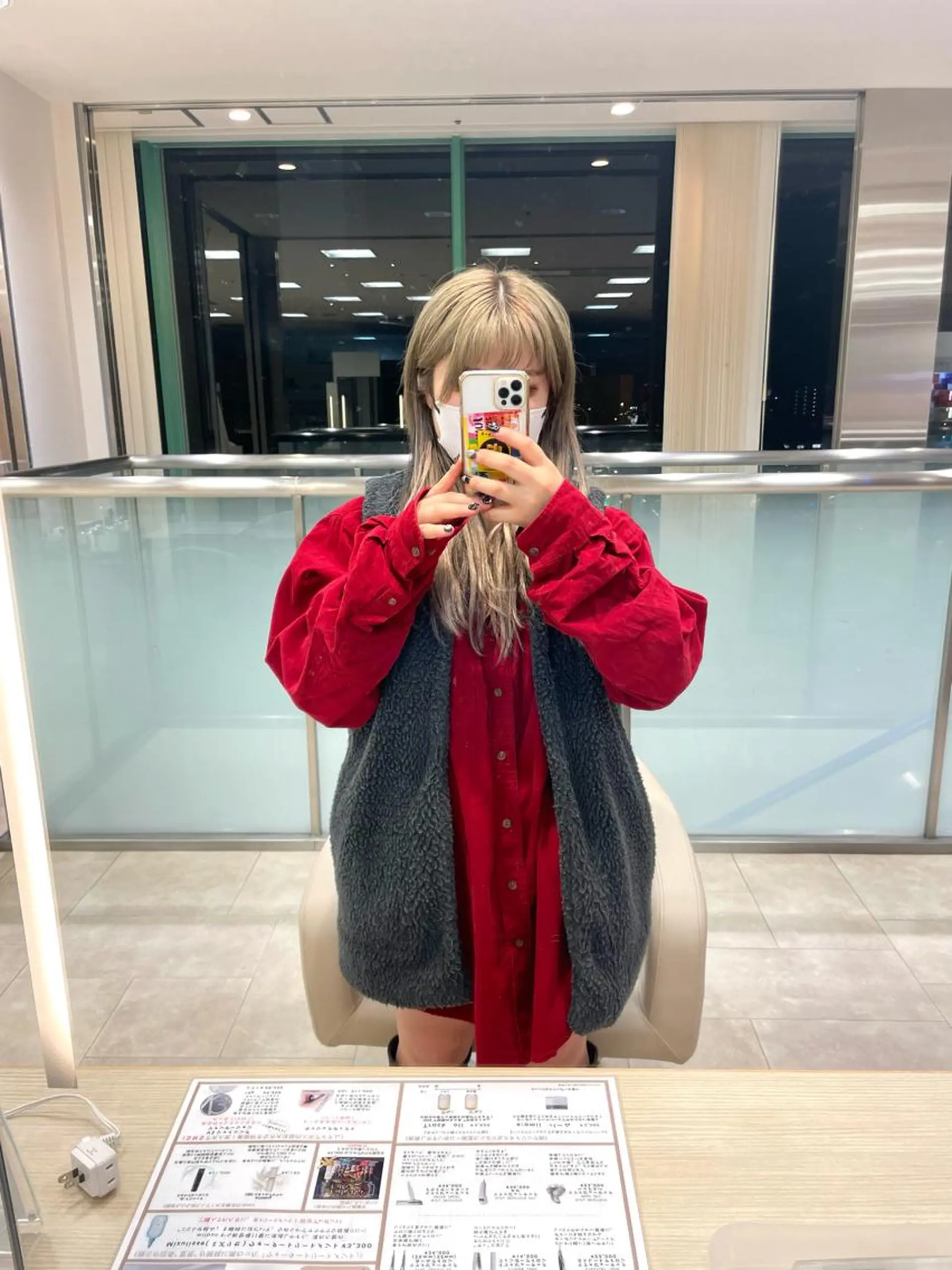 ロング カラー パーマ ヘアアレンジ 🍒KIKUCHI KANAE🍒のヘアスタイル