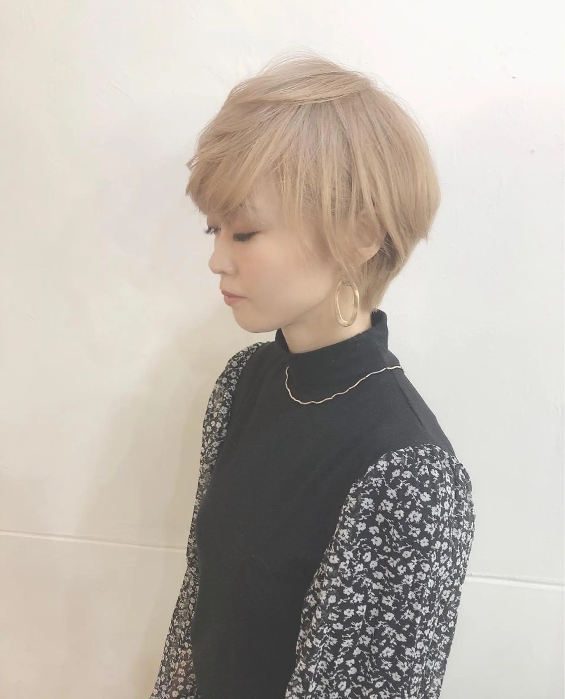 ショート カット ヘアカラー トリートメント 吉田 典弘のヘアスタイル