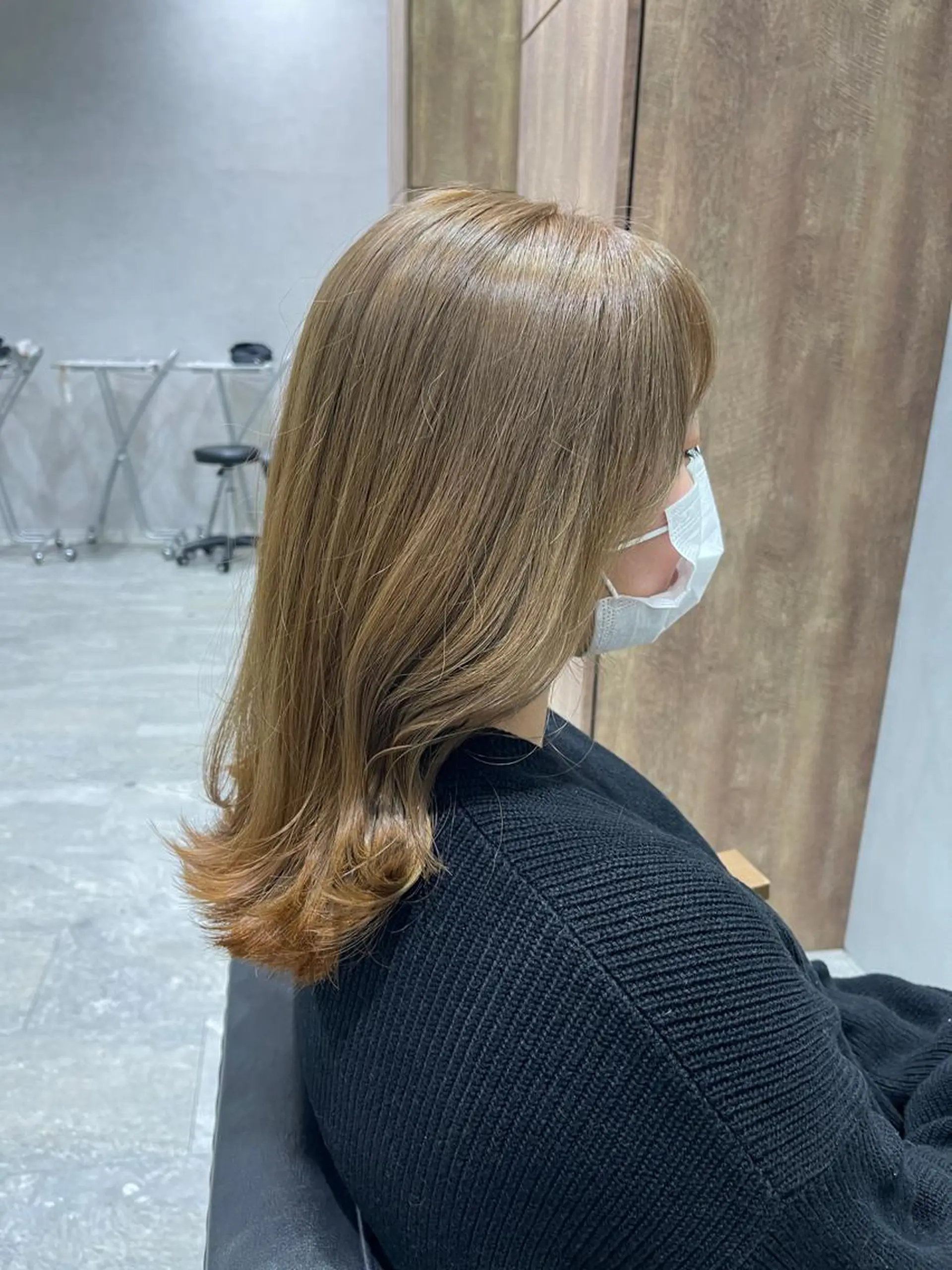 セミロング カット ヘアカラー 髪質改善/レイヤー ✨平沼佑麻✨のヘアスタイル